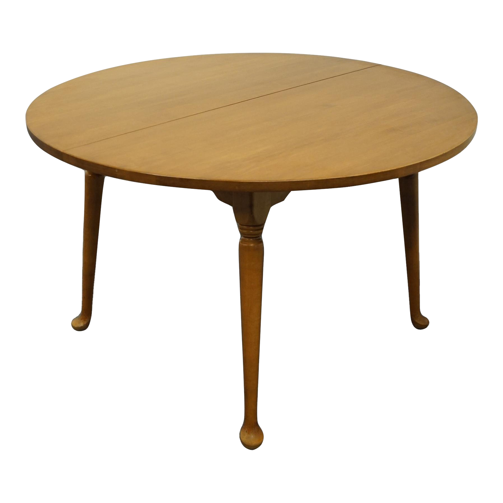 High End Vintage Solid Hard Rock Maple Colonial Early American 48