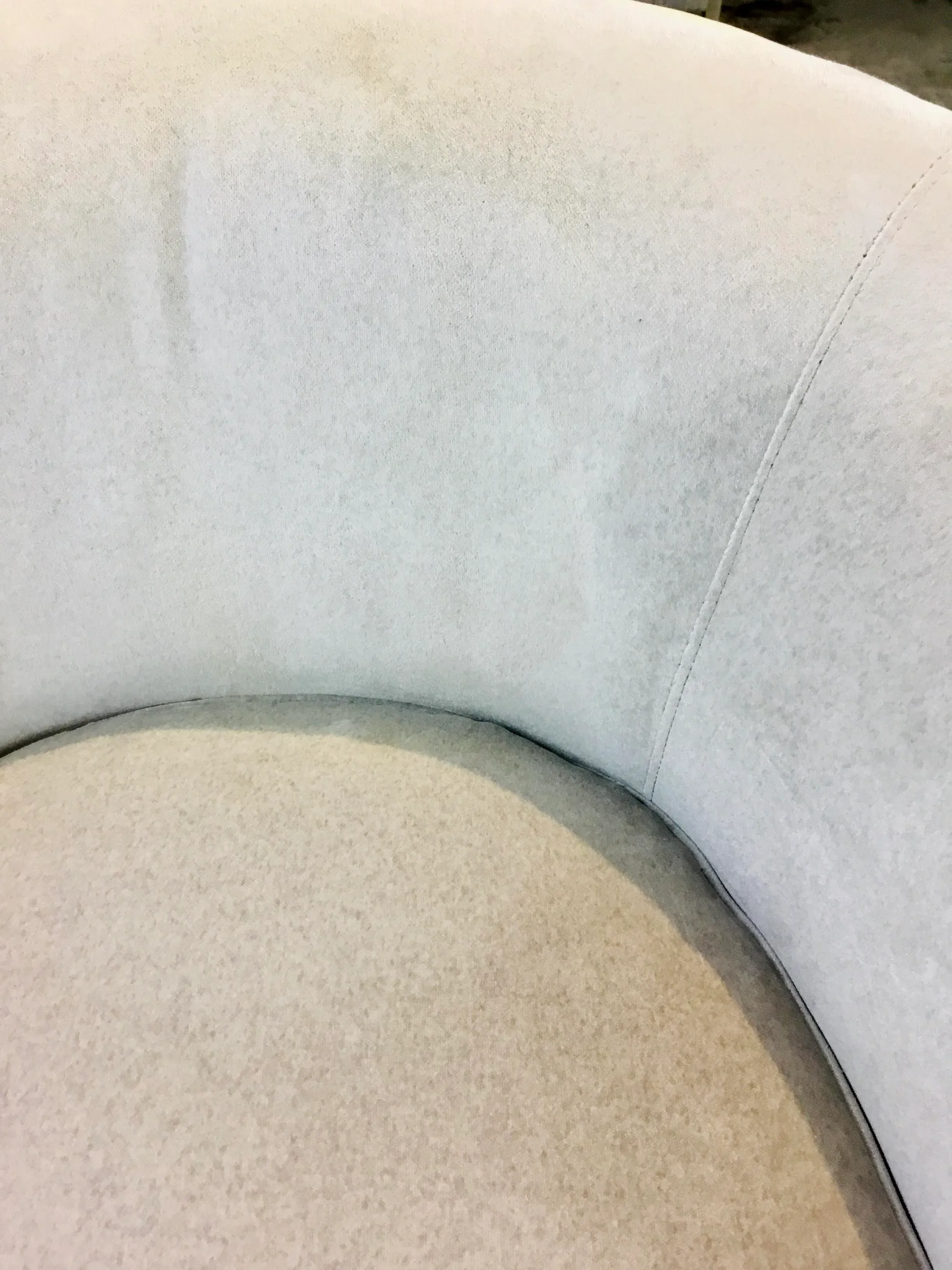 Caracole Modern White and Gray Branching Out Club Chair