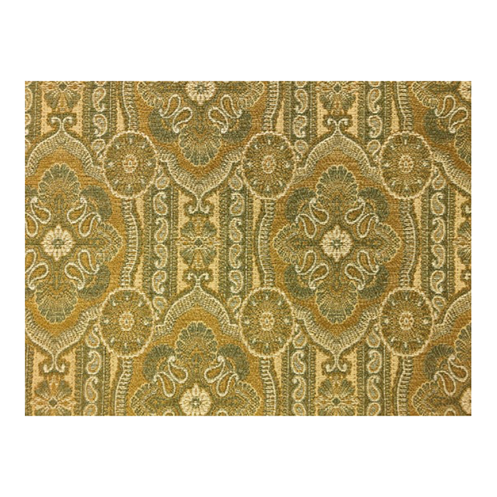 Kravet Yellow Gold Sage Green Brocade Damask Upholstery Drapery Fabric Chairish