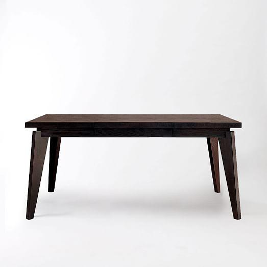 West Elm Angled Leg Expandable Table Chairish
