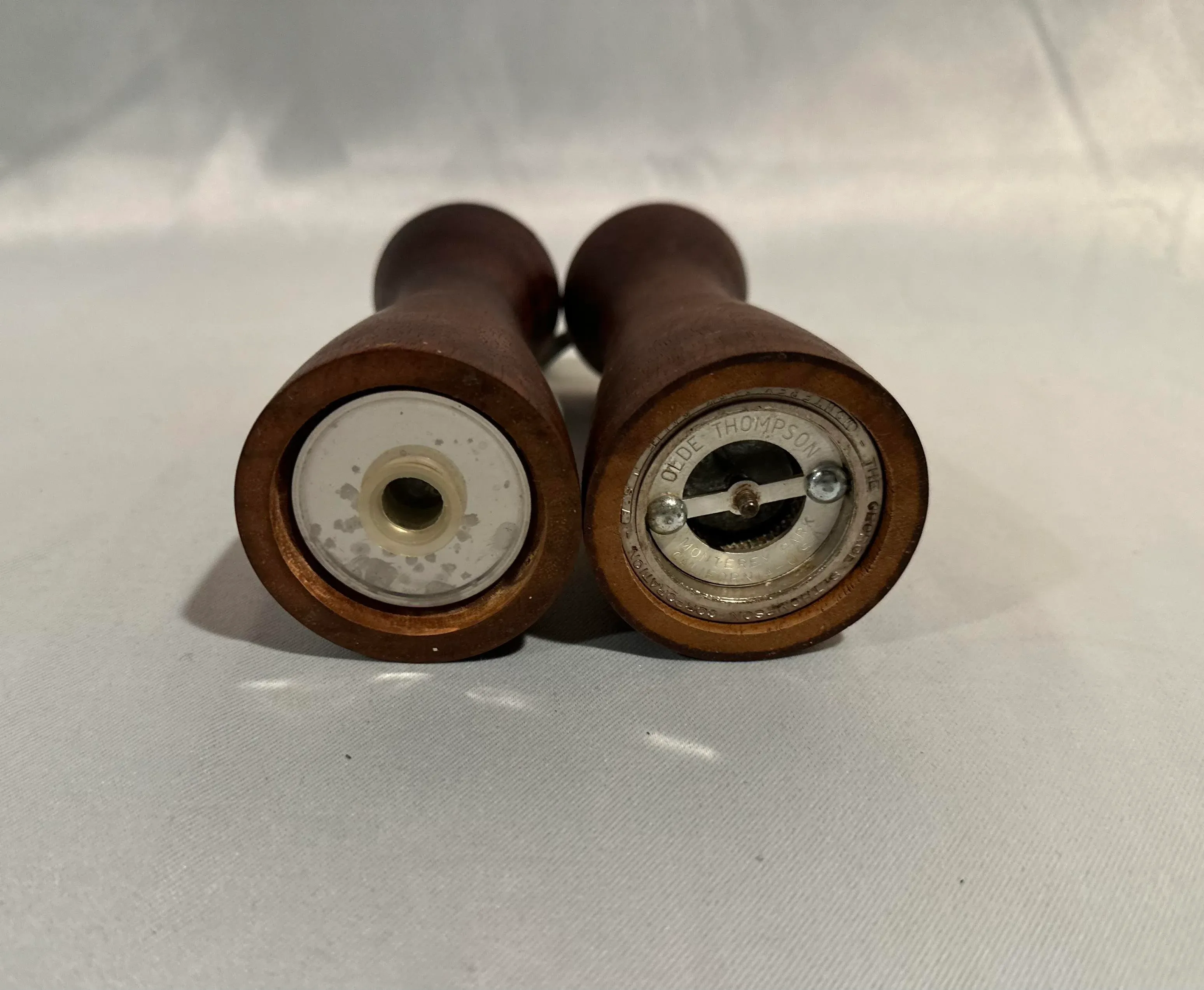 Salt＆pepper shaker danish design1960s Danish Salt & Pepper Shaker, Teak Wood, 60s