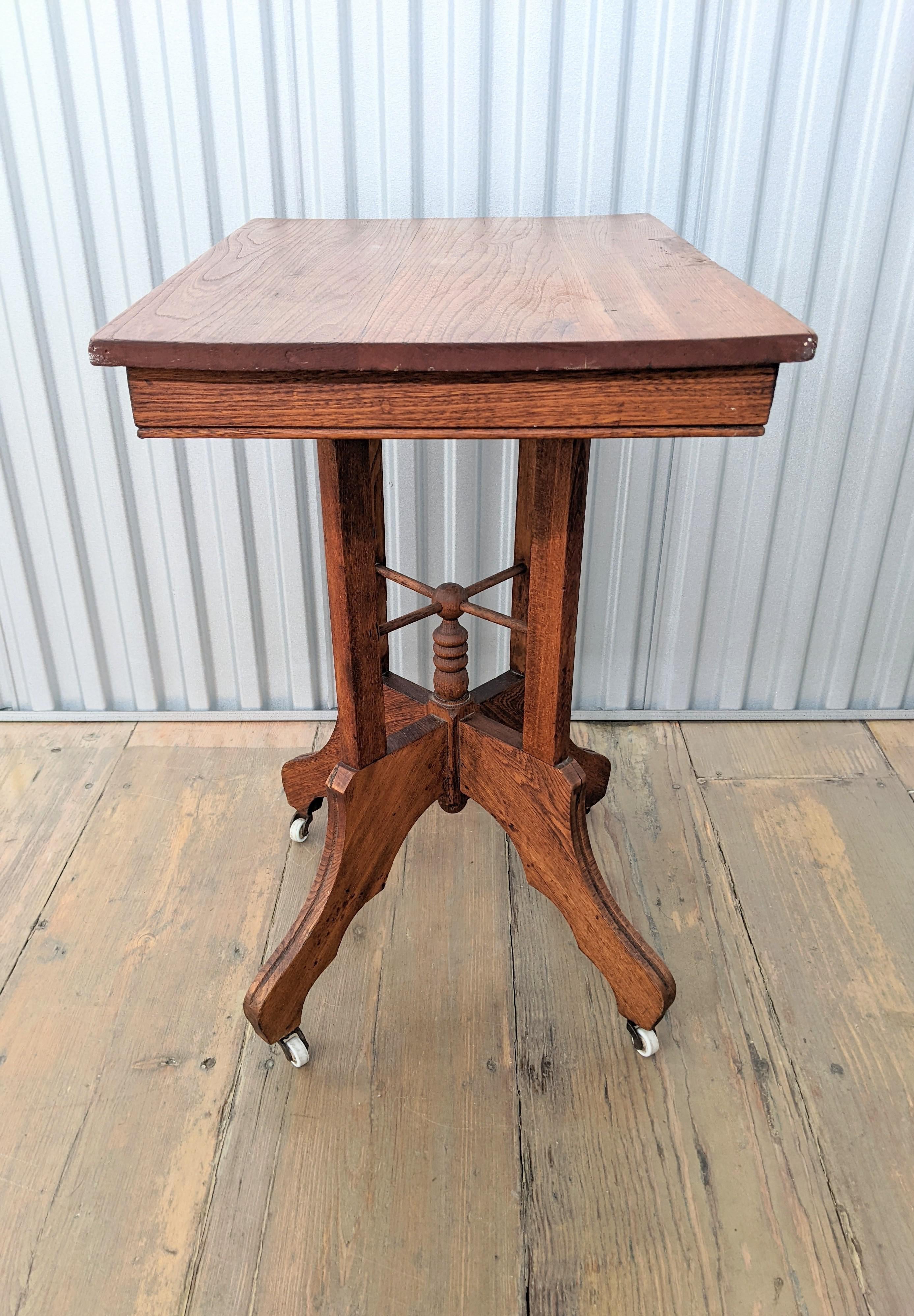 Antique Victorian Wood Parlor Table Chairish