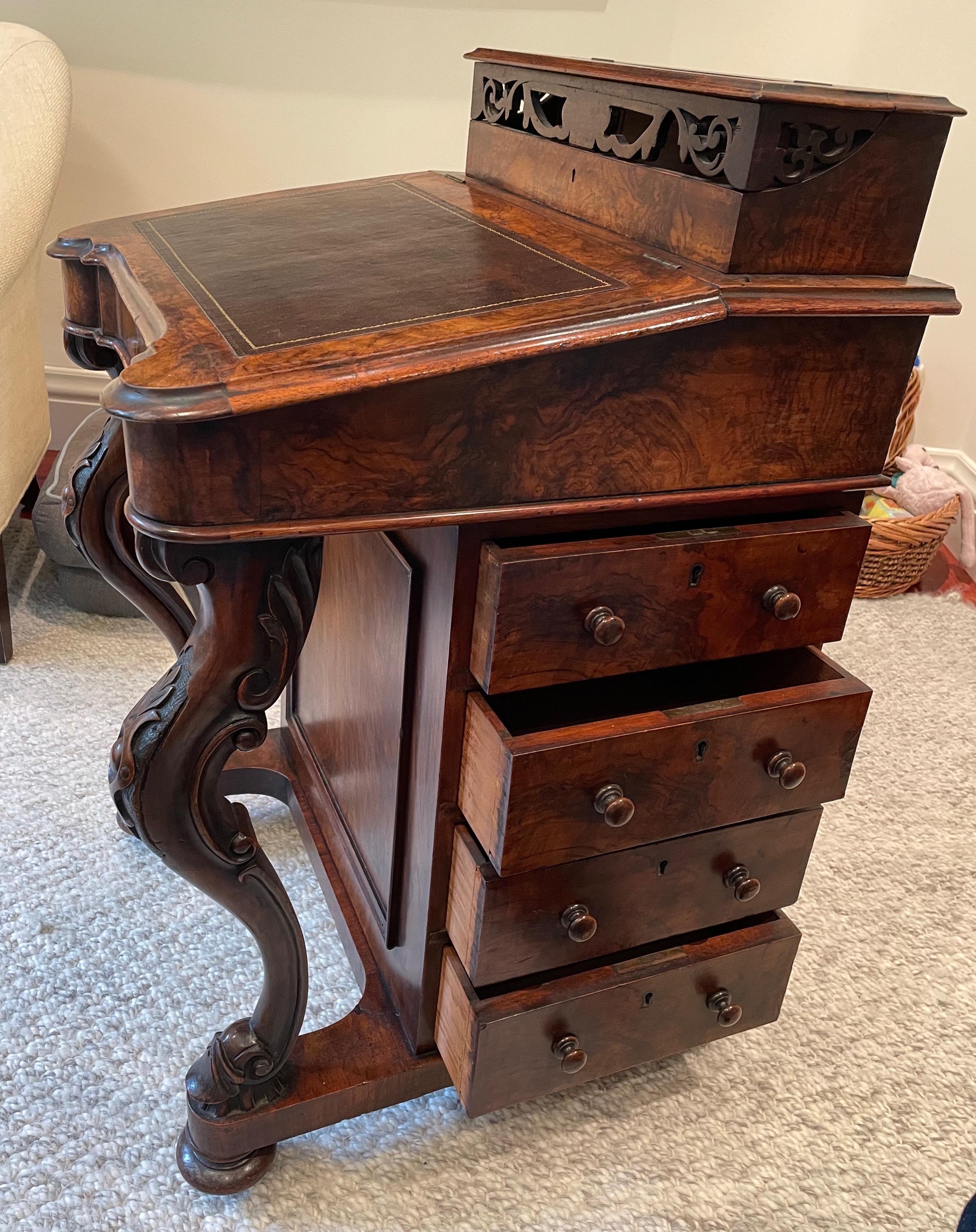 Antique captains 2024 desk for sale