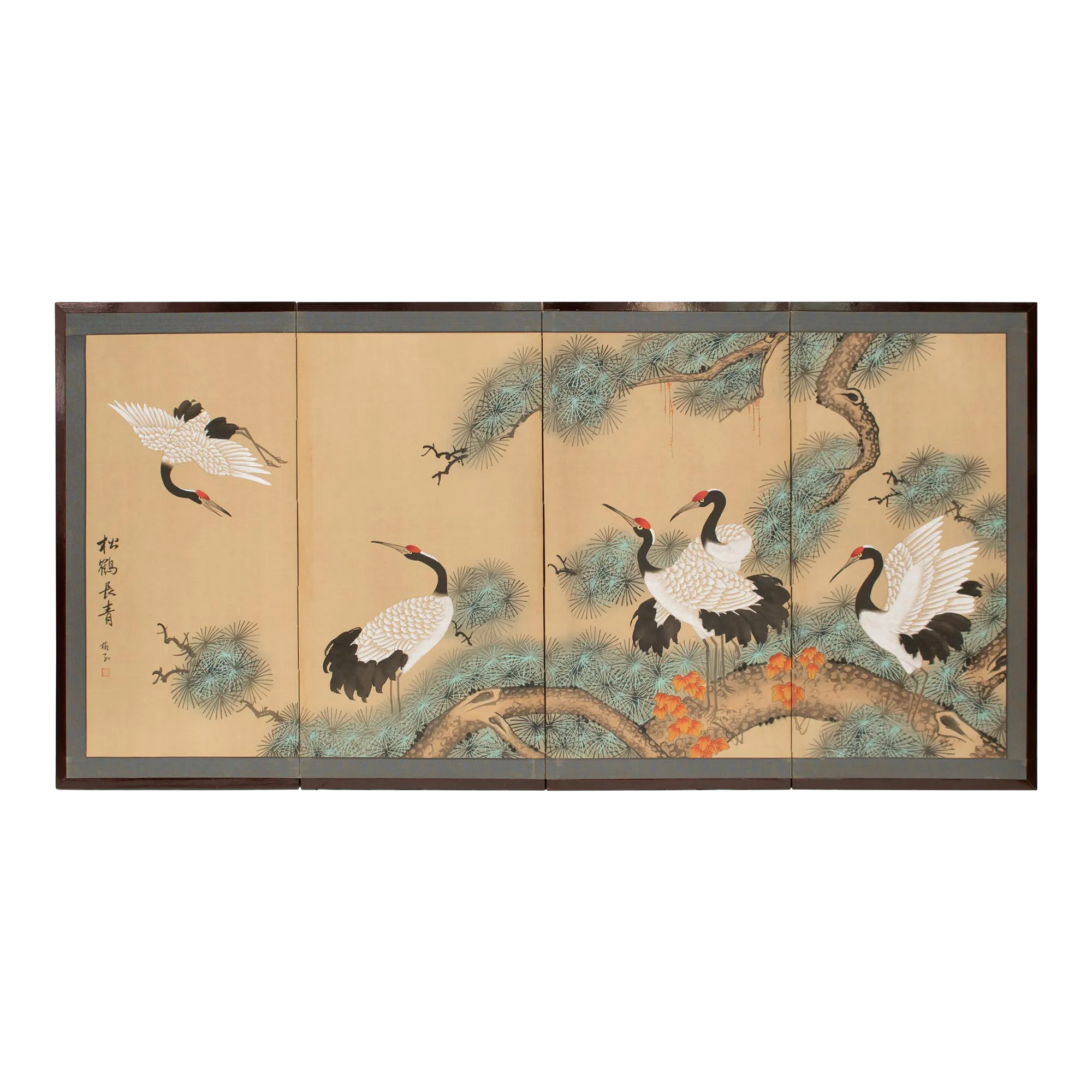 1970s Yuko, Chinese Silk Screen \, image size:2000x2000