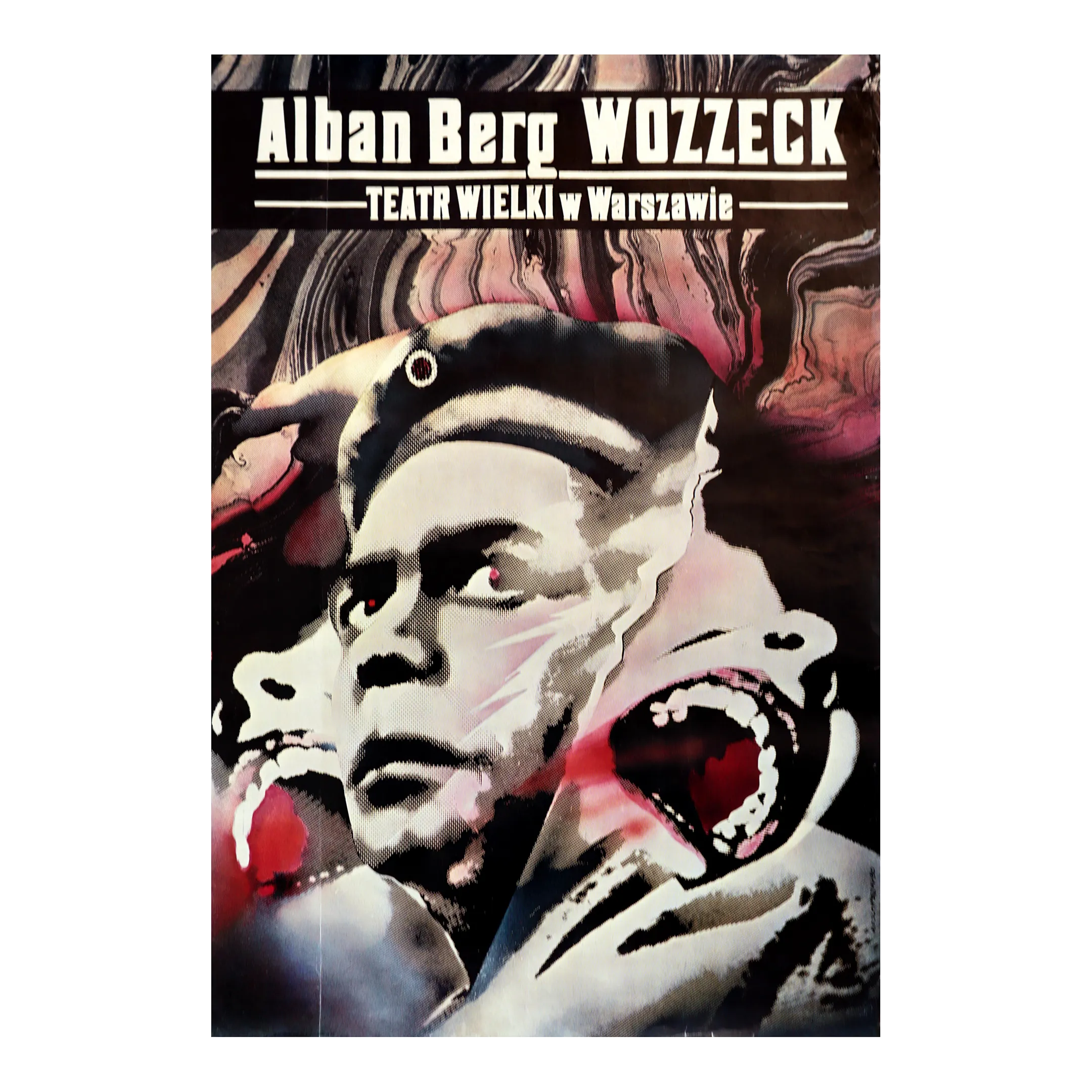 1983 Original Polish Opera Poster - Alban Berg, Wozzeck | Chairish