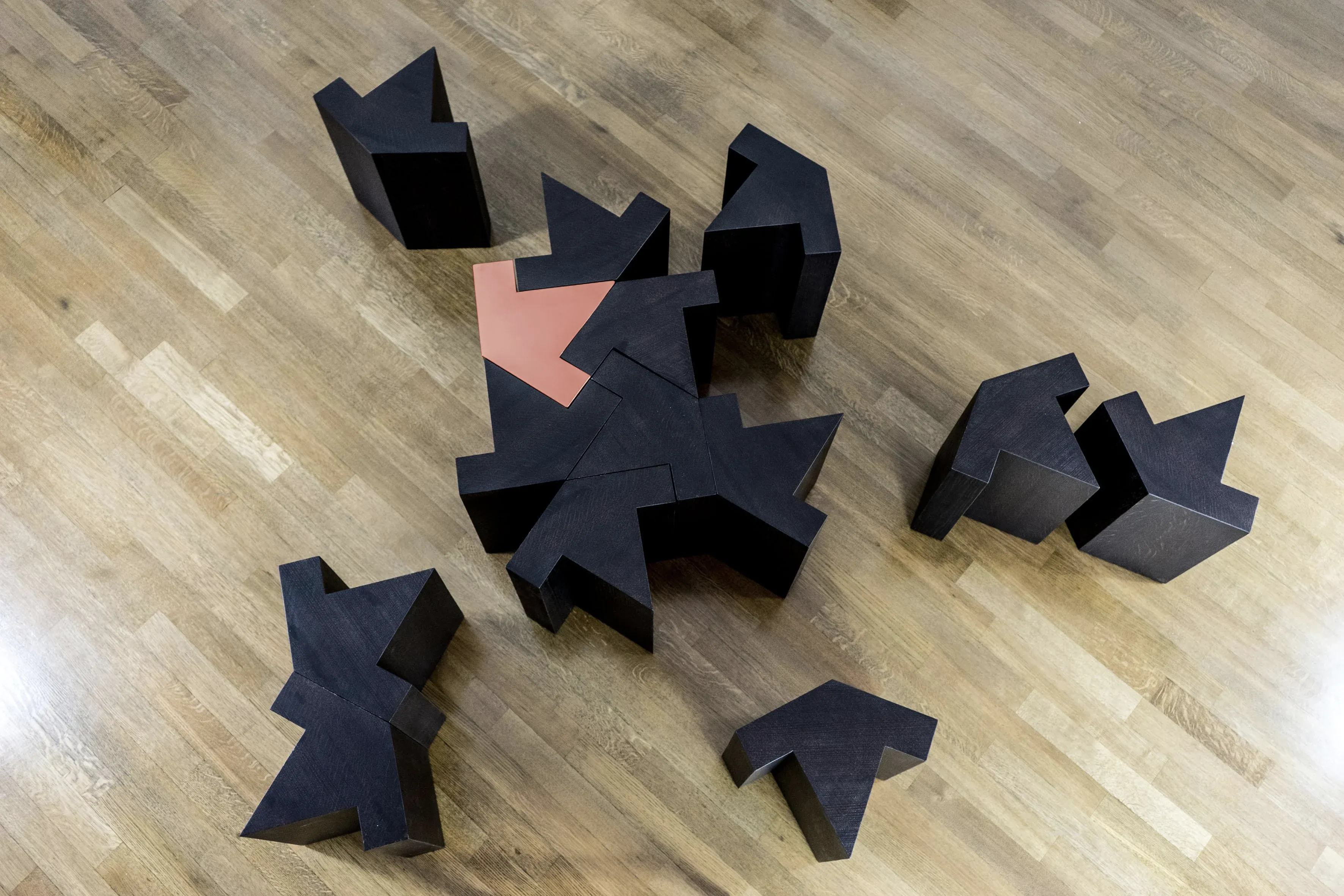 All You Can Seat Modular Stool or Side Table by Samer Alameen