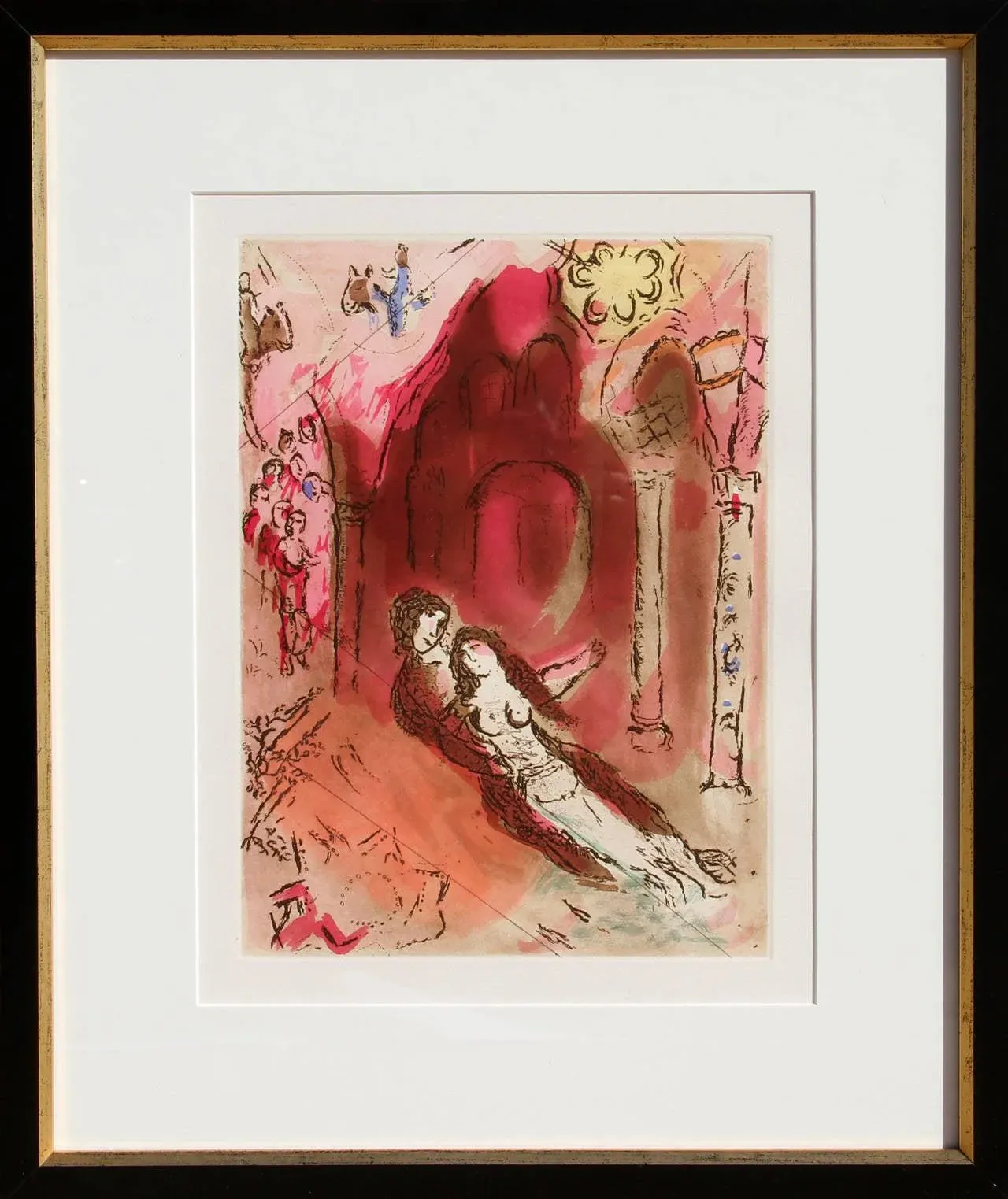 Marc Chagall, Granada, Etching