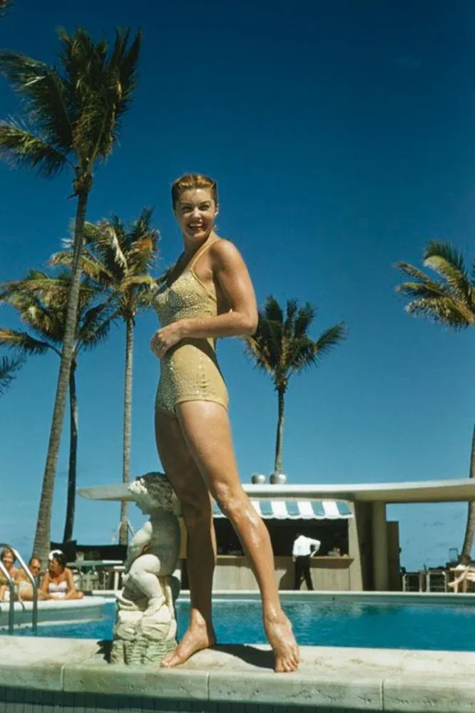Slim Aarons, Esther Williams, Estate Stamped Photographic Print, 1955 / 2020s