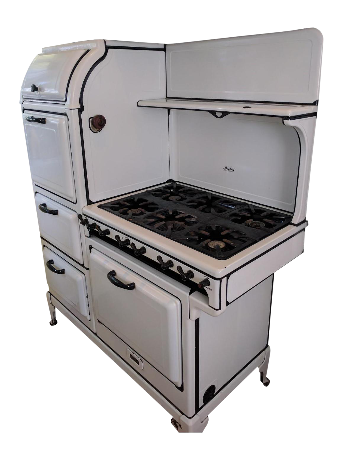1930s Magic Chef Series 1000 Stove Left Stack Chairish