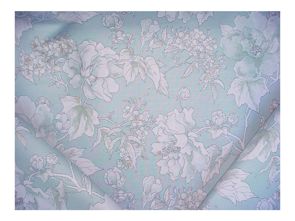 Nina Campbell Benington Flowering Branch Print Upholstery Fabric 2 5/
