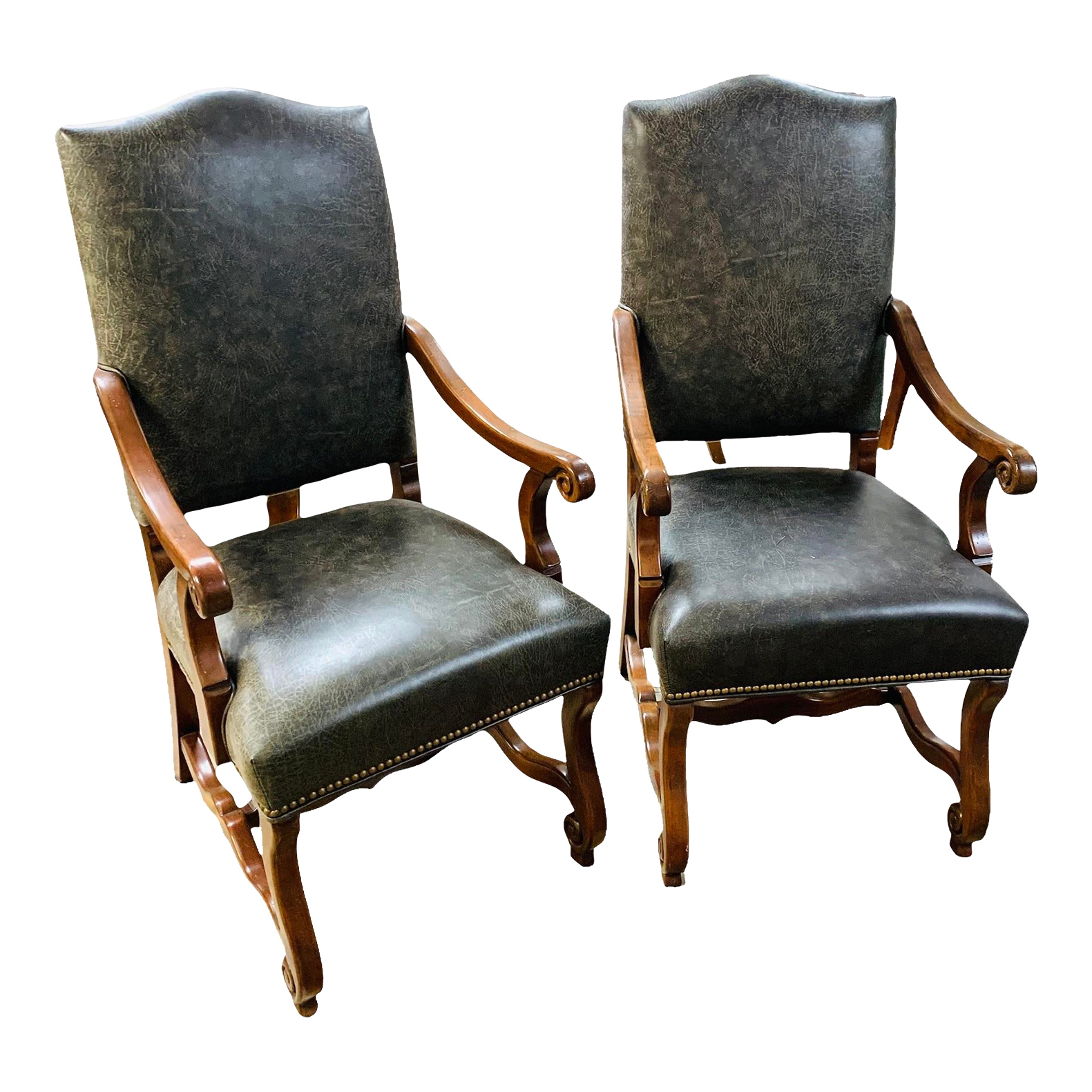 Early 21st Century Charles Stewart Os De Mouton Fauteuils Grey Leather