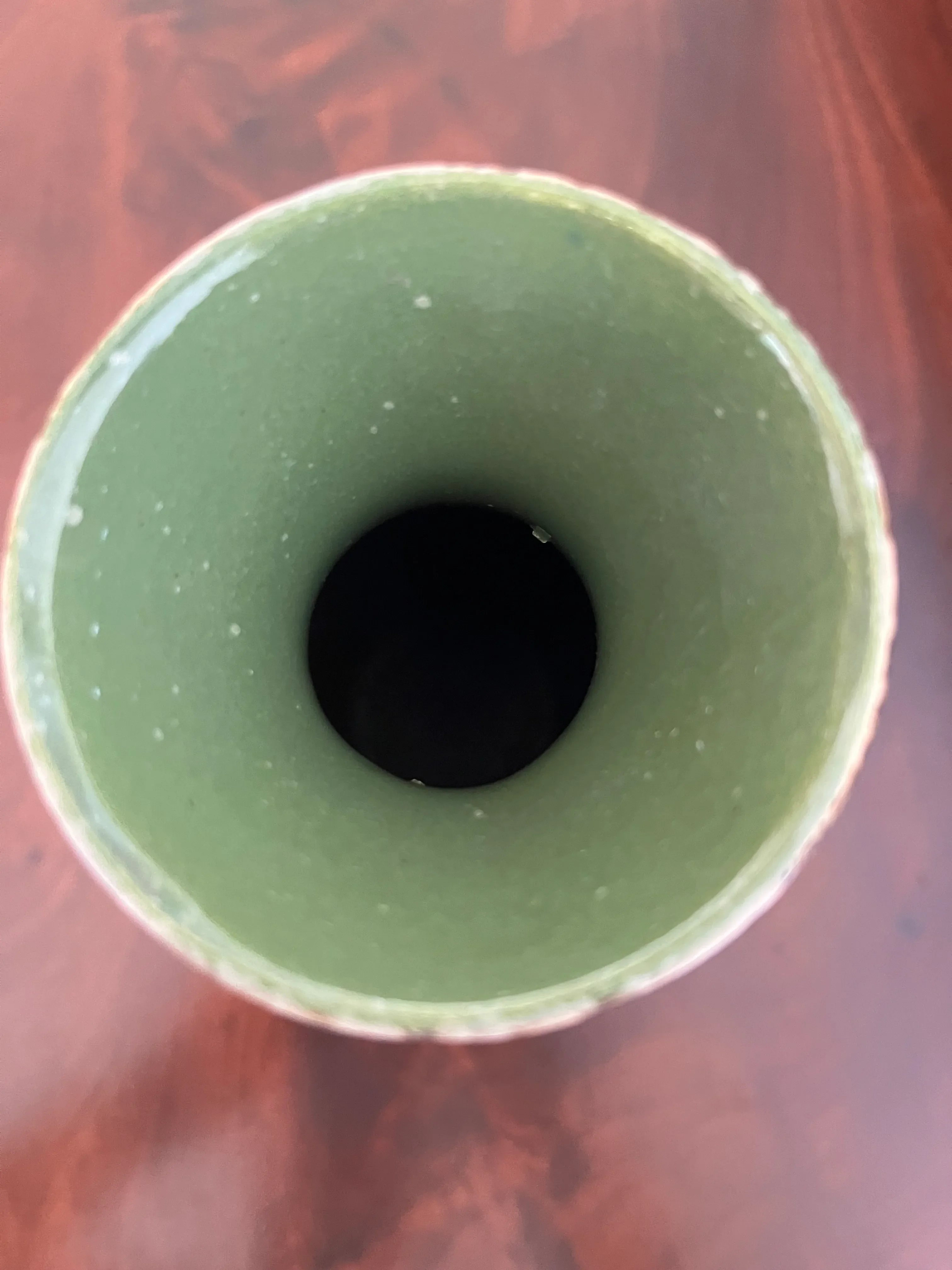 Mid 20th Century Vintage German Ceramic Vase by Scheurich Keramik