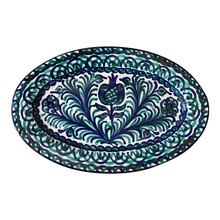 Vintage Fajalauza Large Serving Dish Chairish