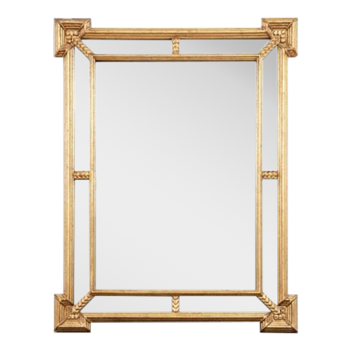 1980s La Barge Italian GiltWood Mirror Chairish