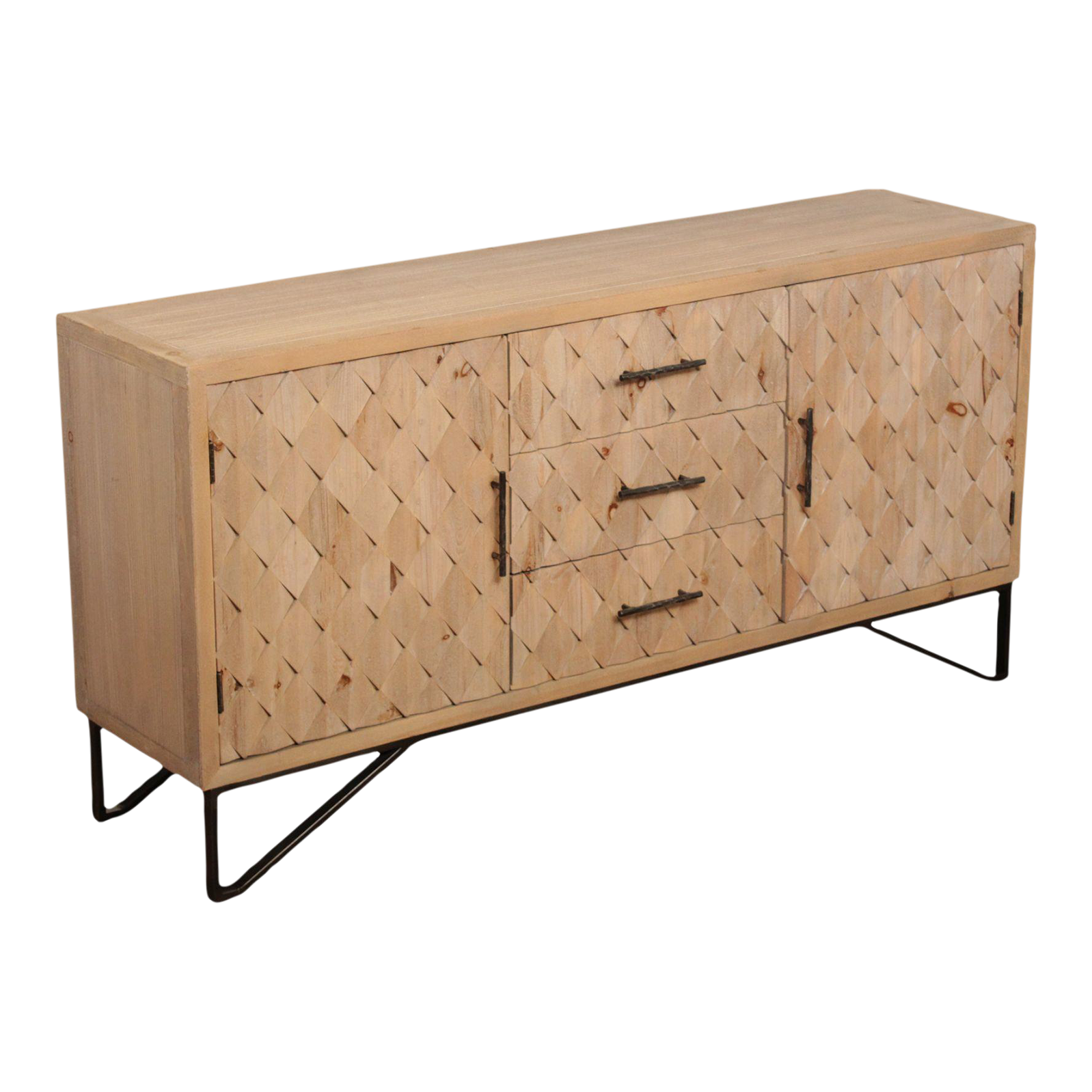 2010s Furniture Classics Industrial Style 'Giovanni' Sideboard Chairish