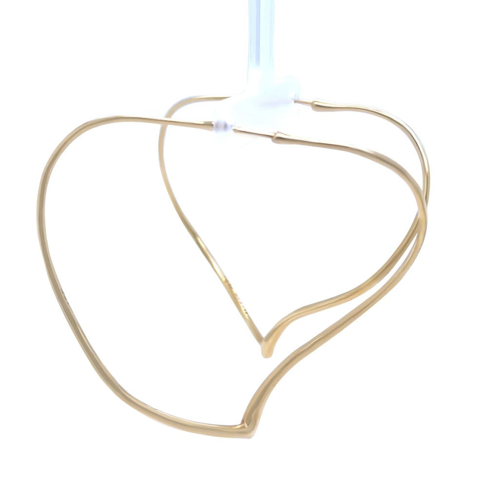 Tiffany & Co 18ct Yellow Gold Elsa Peretti Open Heart Hoop