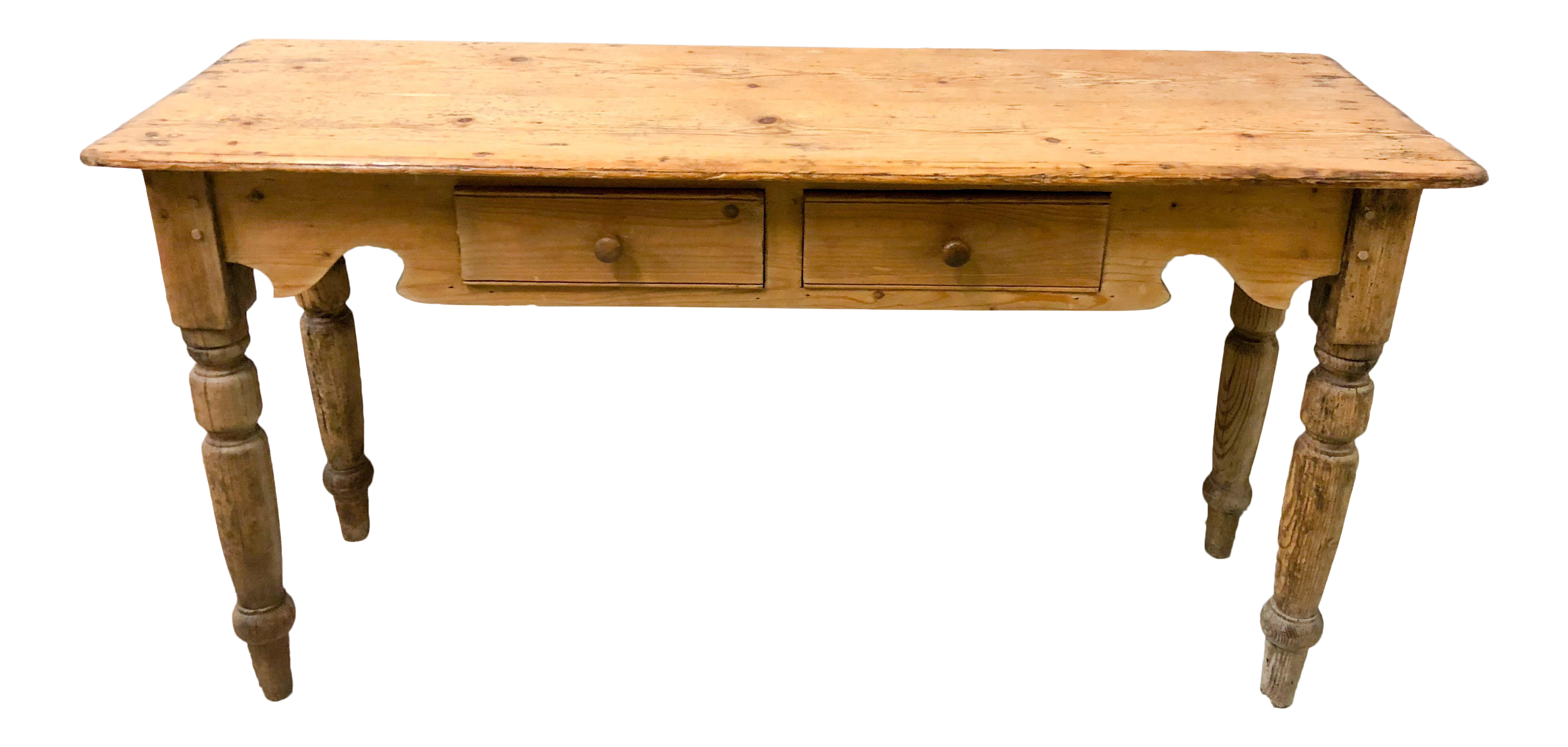 Antique French Pine Console Table Chairish