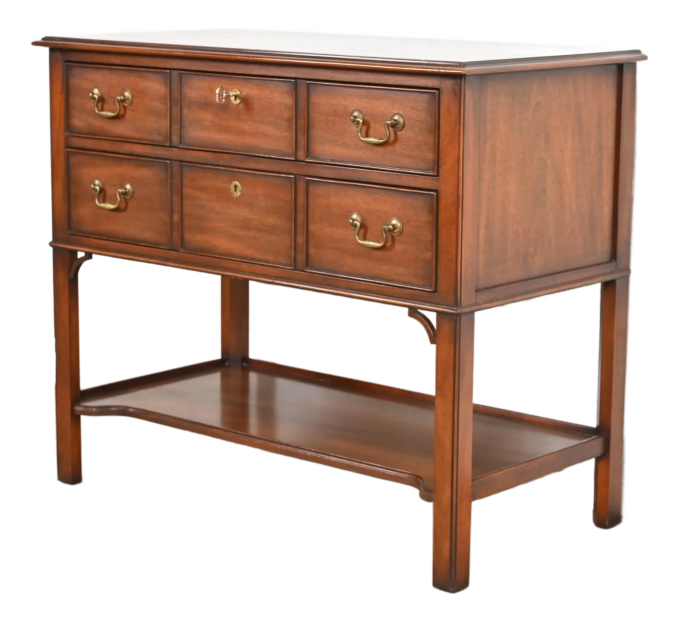 Kindel Furniture Georgian Mahogany Sideboard or Buffet Server