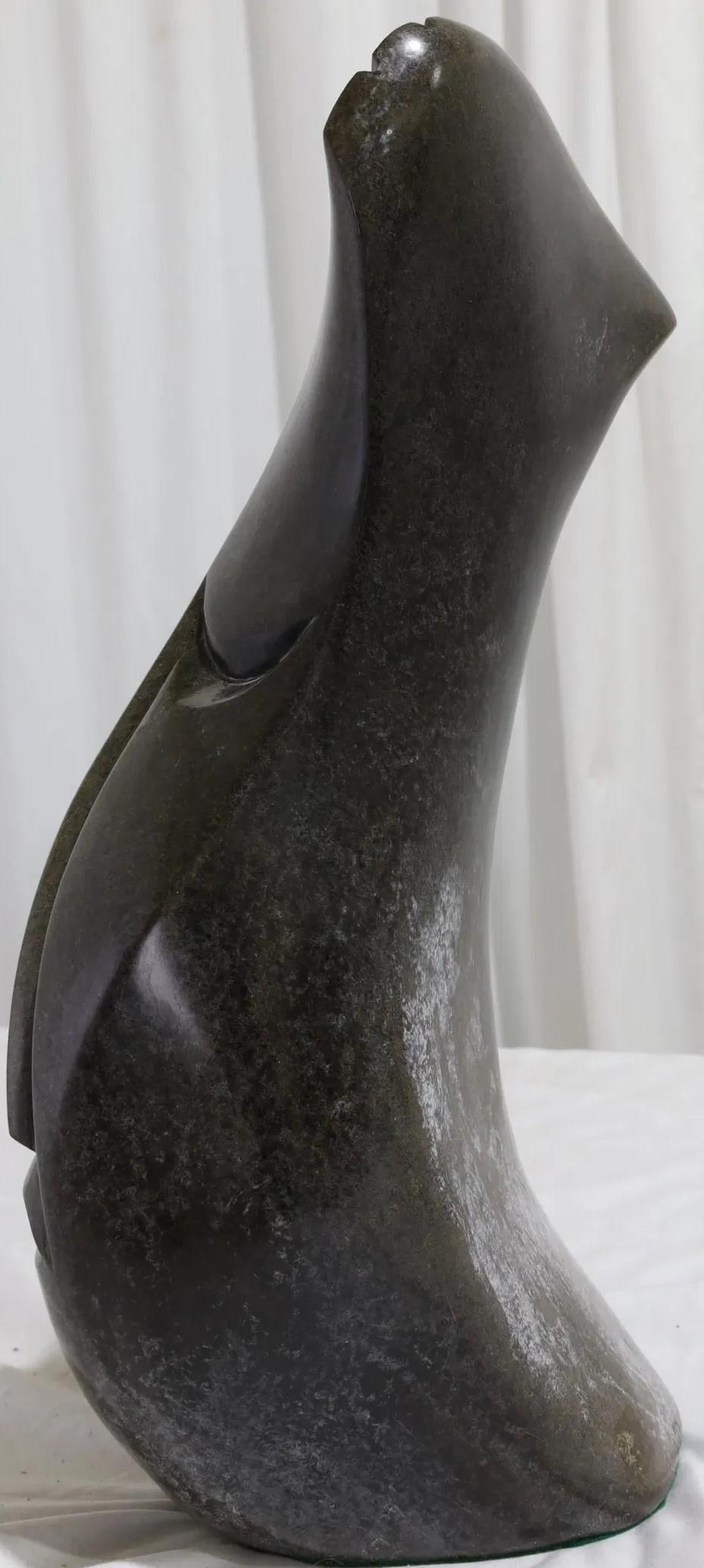 Richard Mteki Original Zimbabwean Serpentine Shona Sculpture