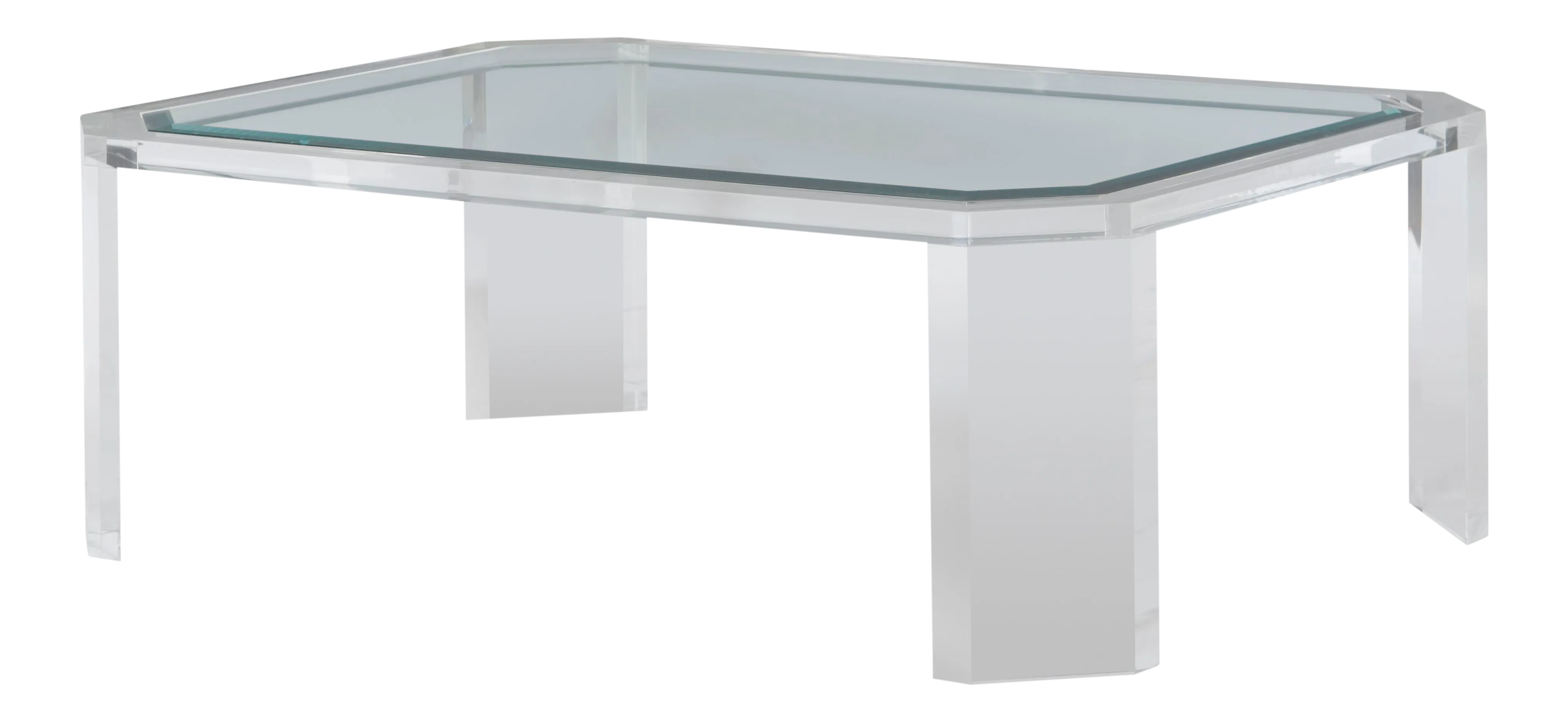 Thomas O'Brien for Century Furniture Phoenix Coffee Table with Tempered