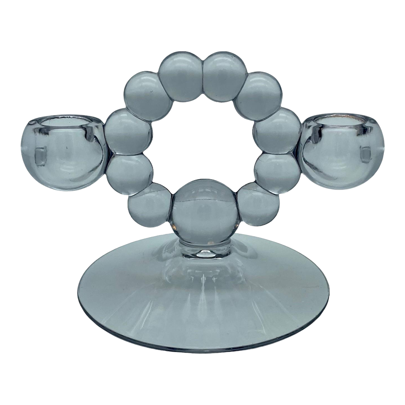 Vintage Imperial Candlewick Double Candle Holders Chairish