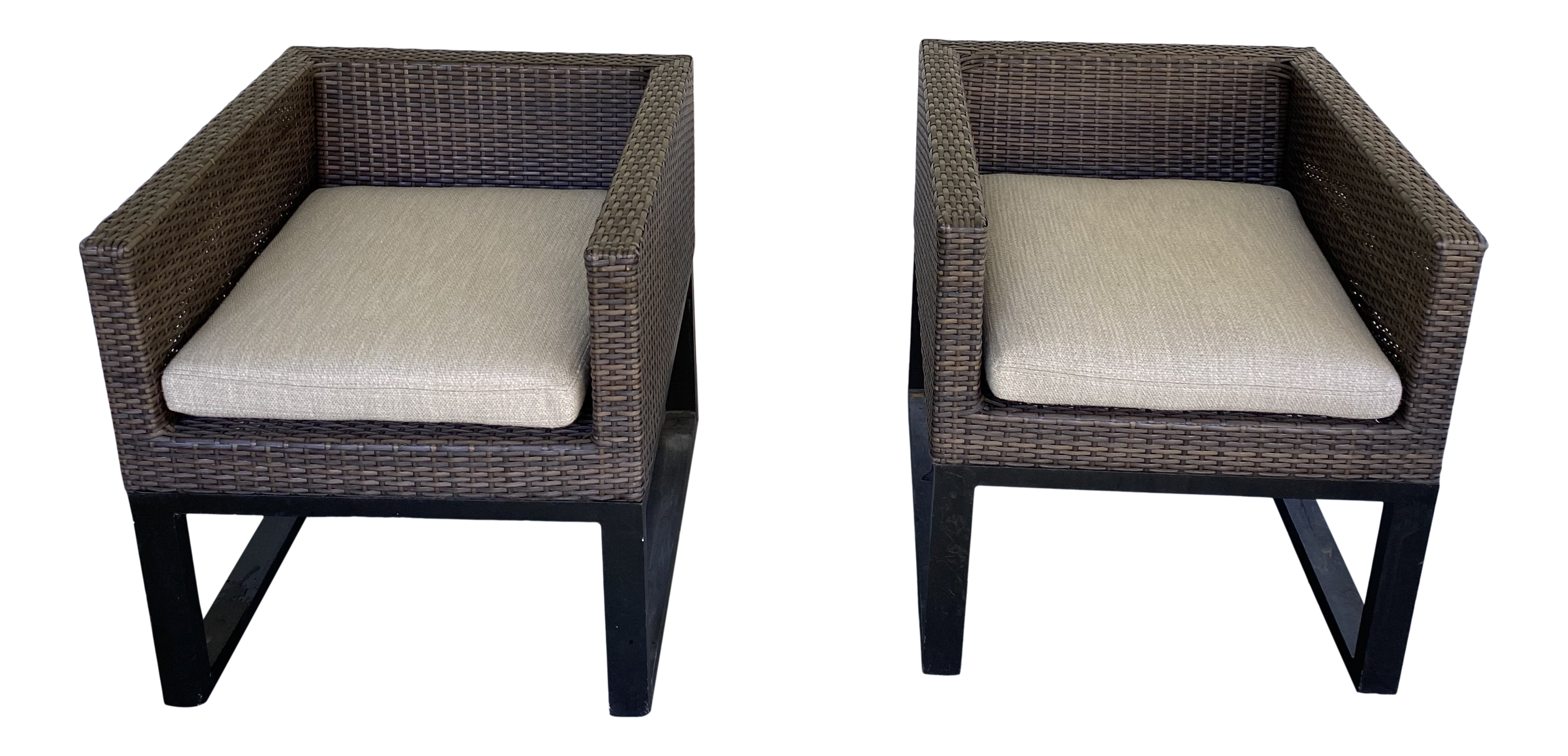 Restoration Hardware Tiburon Outdoor Dining Chairs 8 Available Chairish