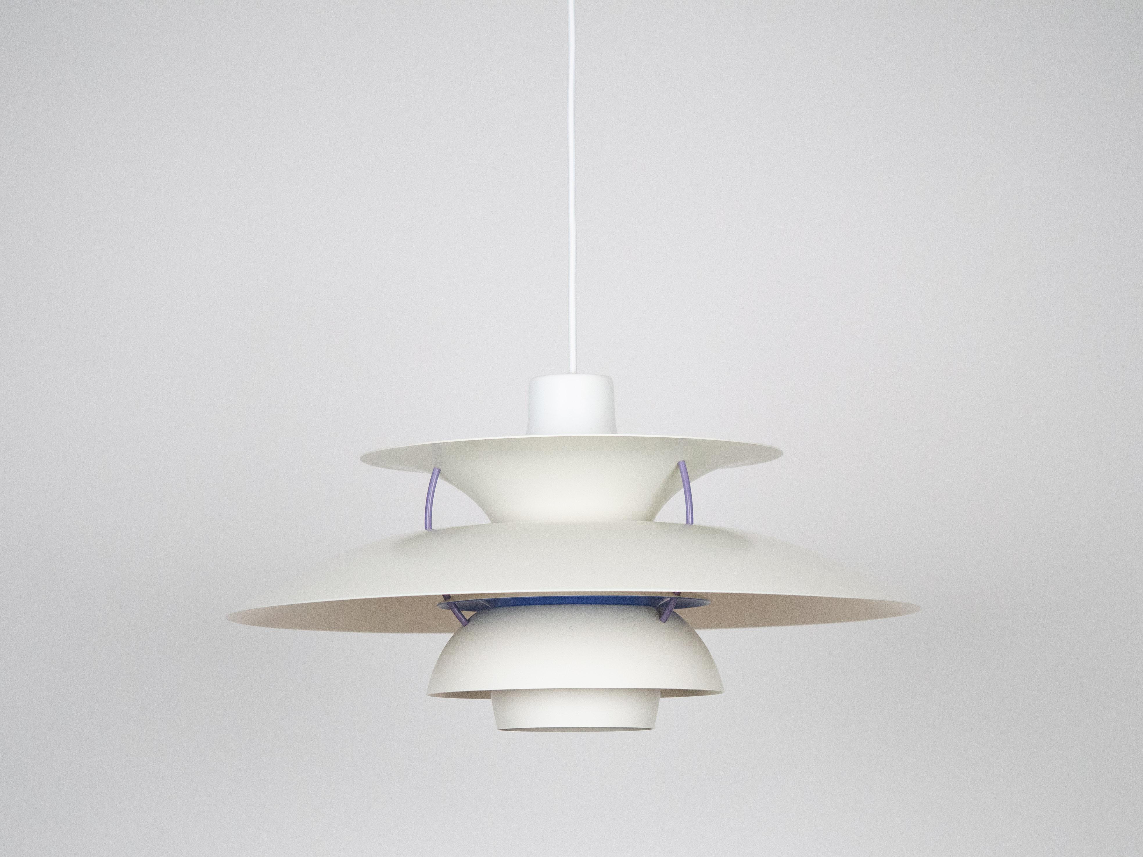 Vintage Danish PH 5 Lamp by Poul Henningsen for Louis Poulsen, 1980s