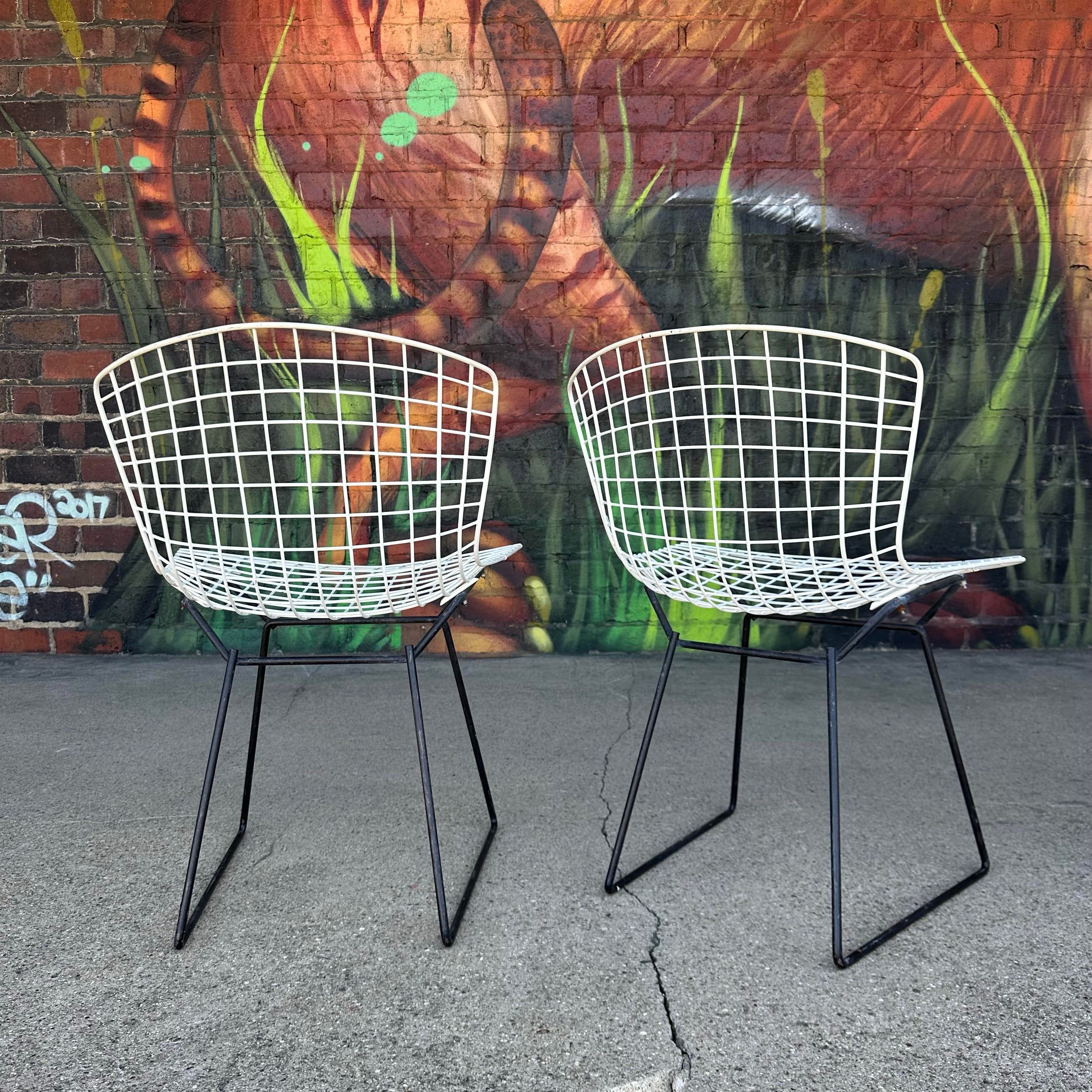 最終値下げvintage knoll ハリーベルトイアワイヤーチェアサイドチェア ノール ヴィンテージ ベルトイア サイドチェア / Knoll Vintage