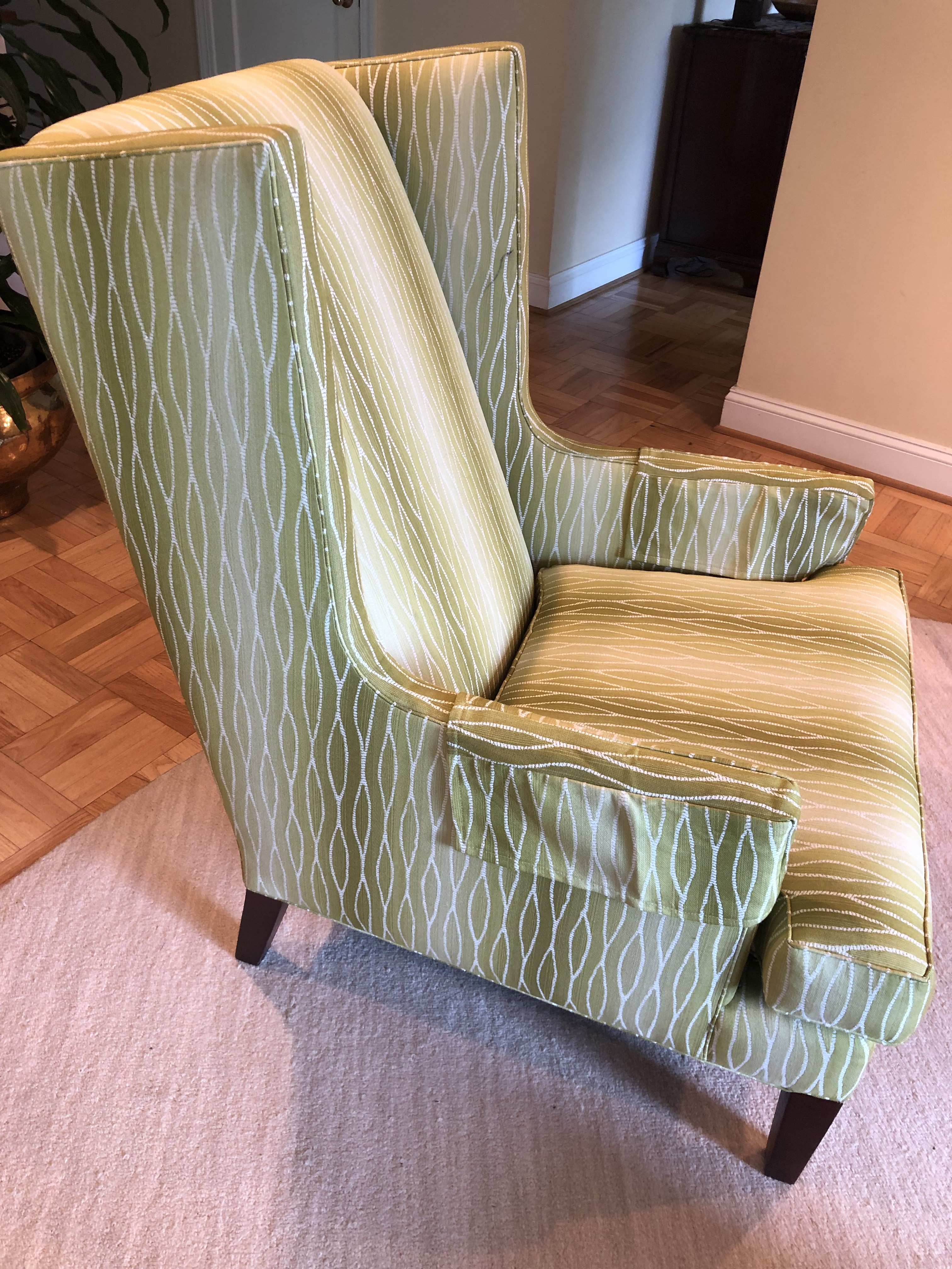 Crate and barrel mid century chair best sale