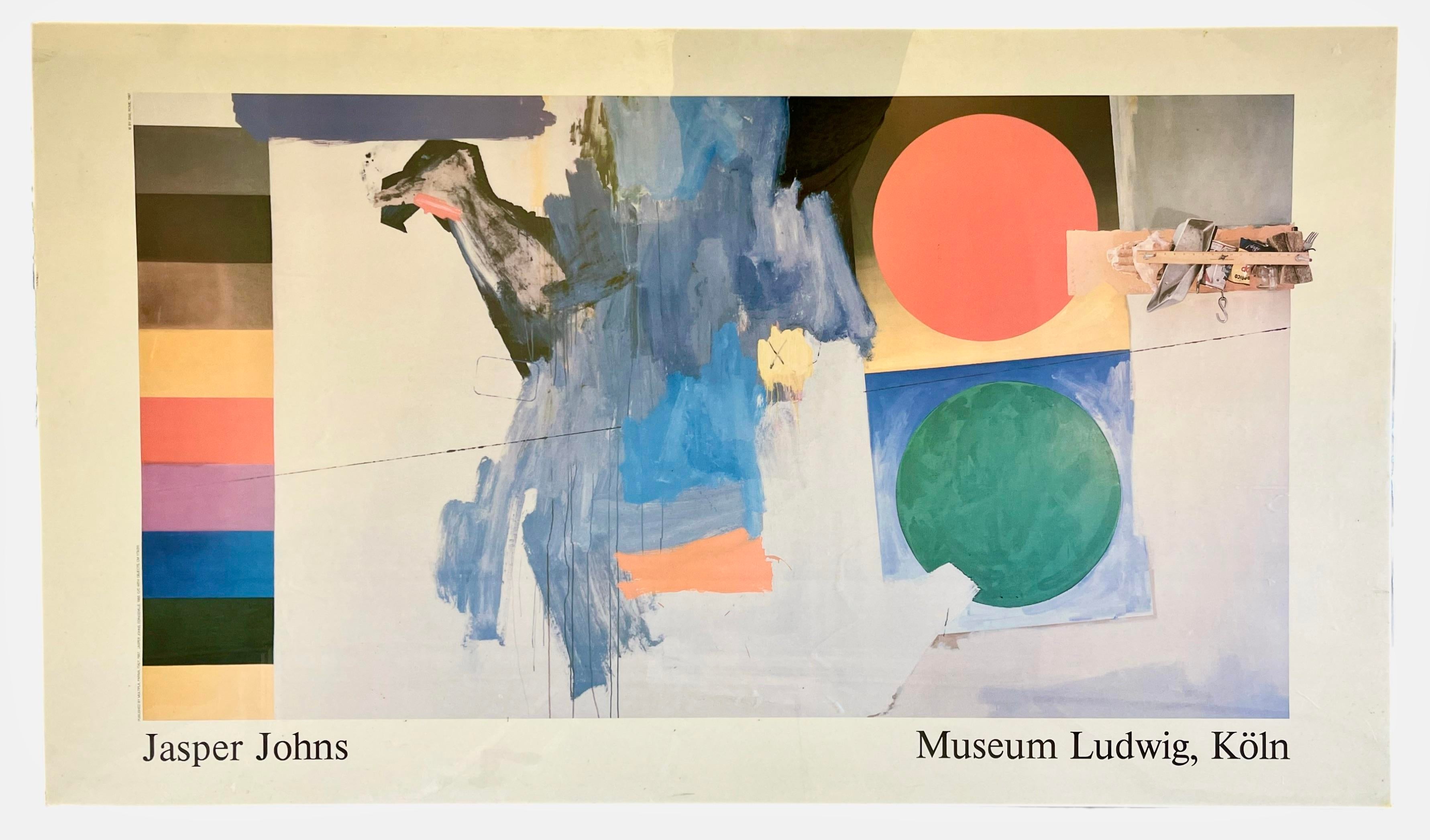 Jasper Johns Museum Poster From Museum Ludwig, Köln 