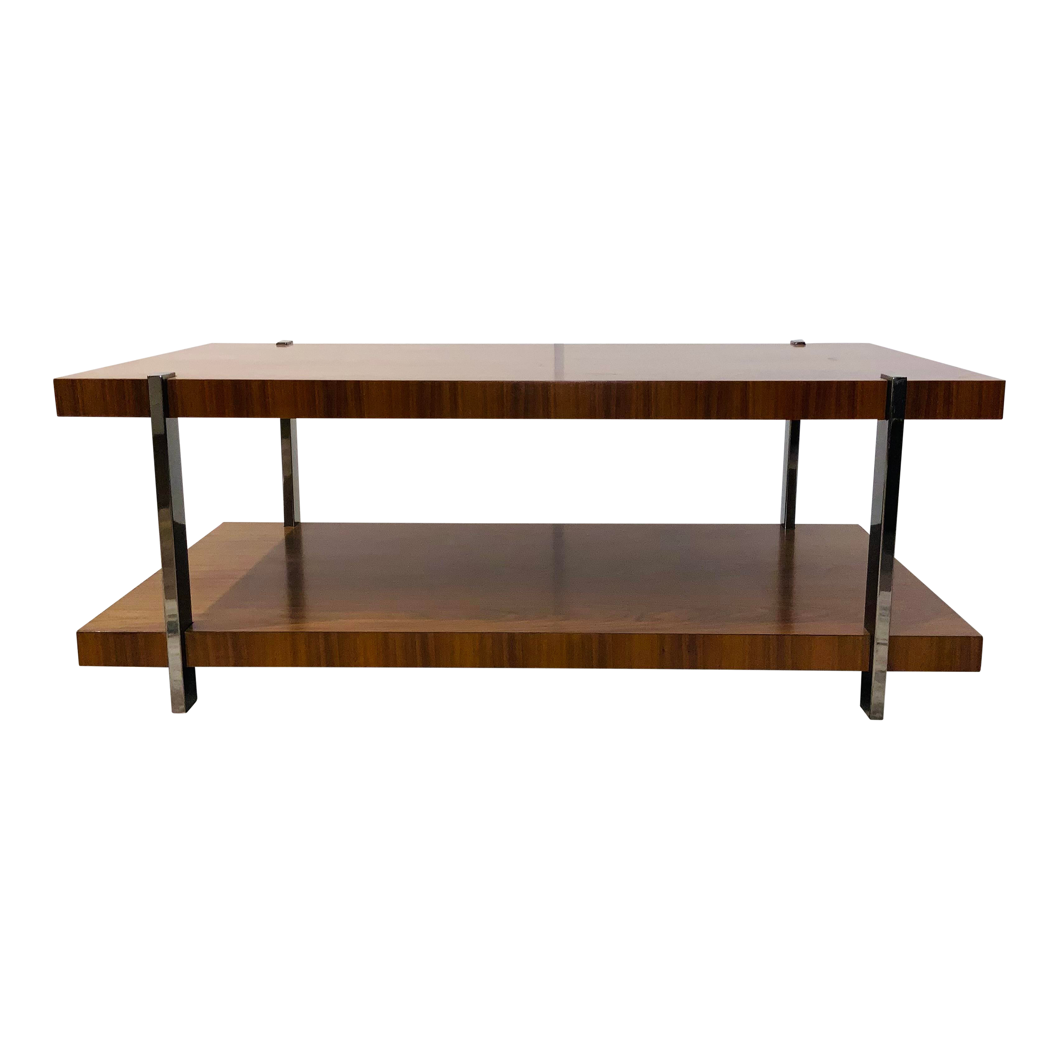 MidCentury Modern Style Oak Finished TwoTiered Cocktail Table Chairish — free download
