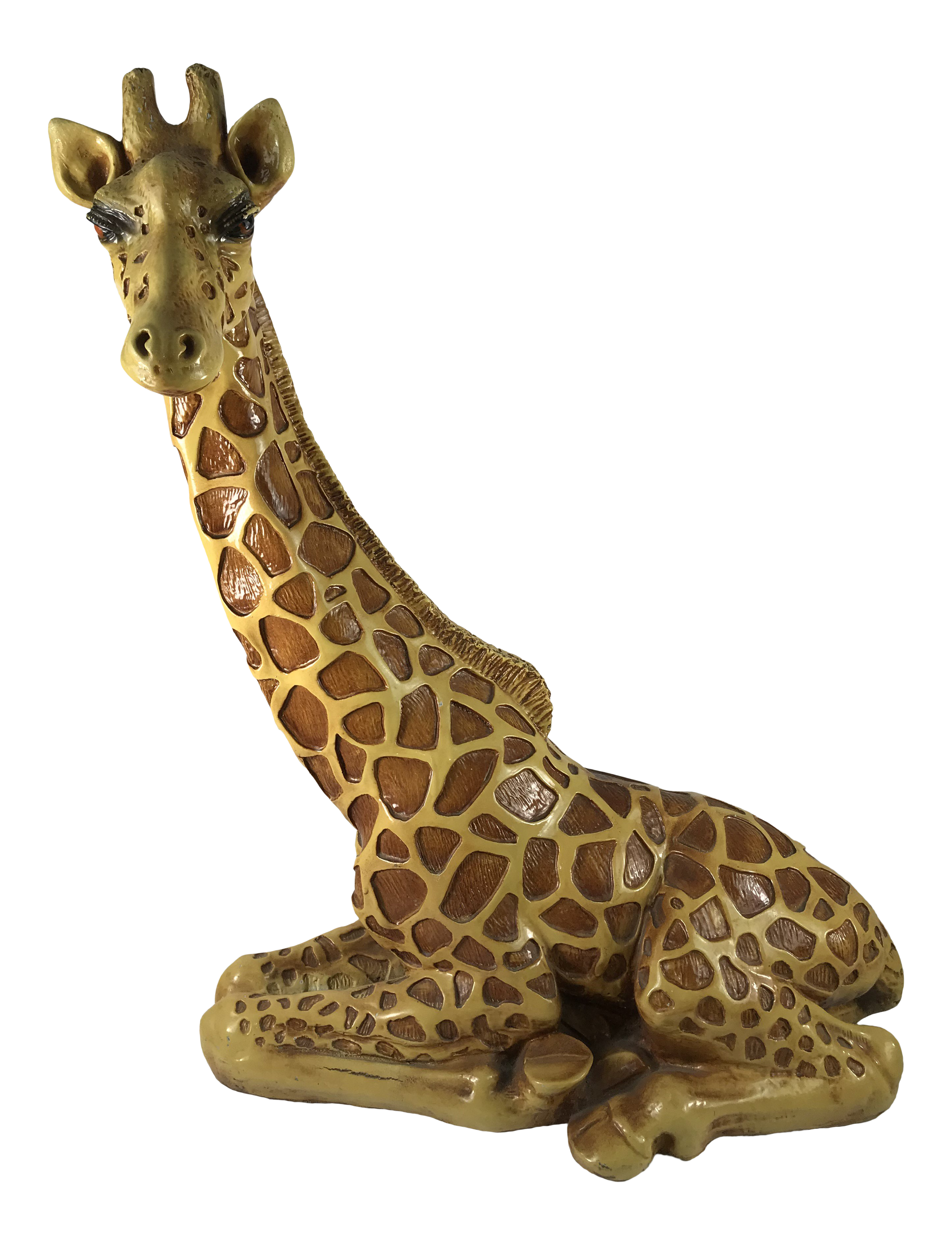 1970s Vintage Marwal Chalkware Giraffe Sculpture Chairish