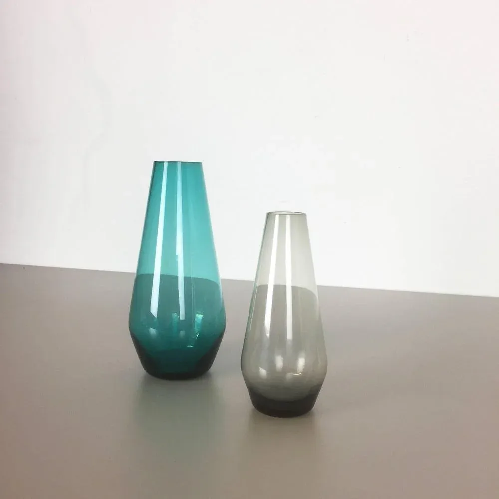 Turmalin Series Vases by Wilhelm Wagenfeld for WMF, Germany, 1960s
