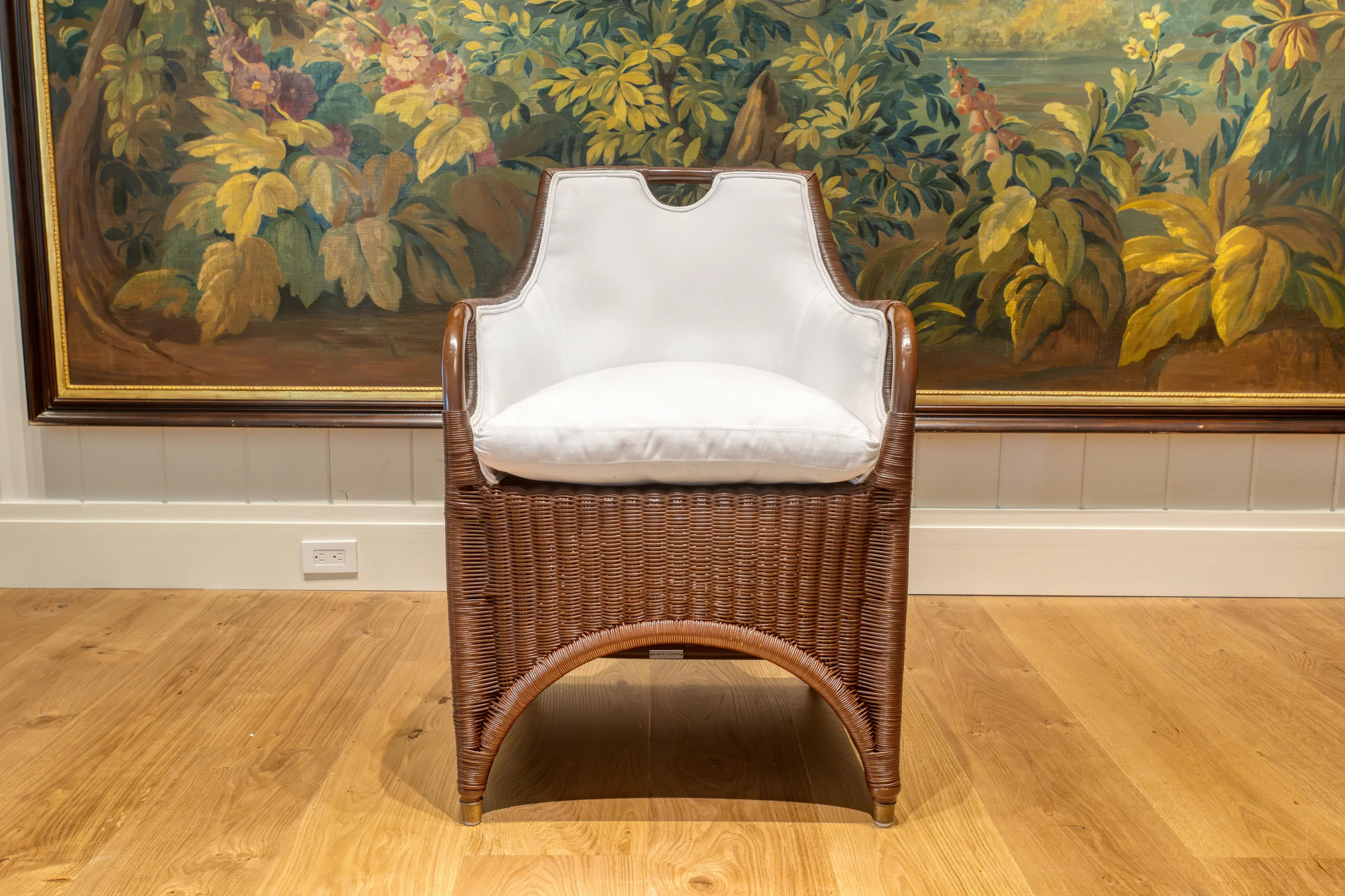 Ralph Lauren Jamaica Woven Dining Chair Set of 5 | Chairish