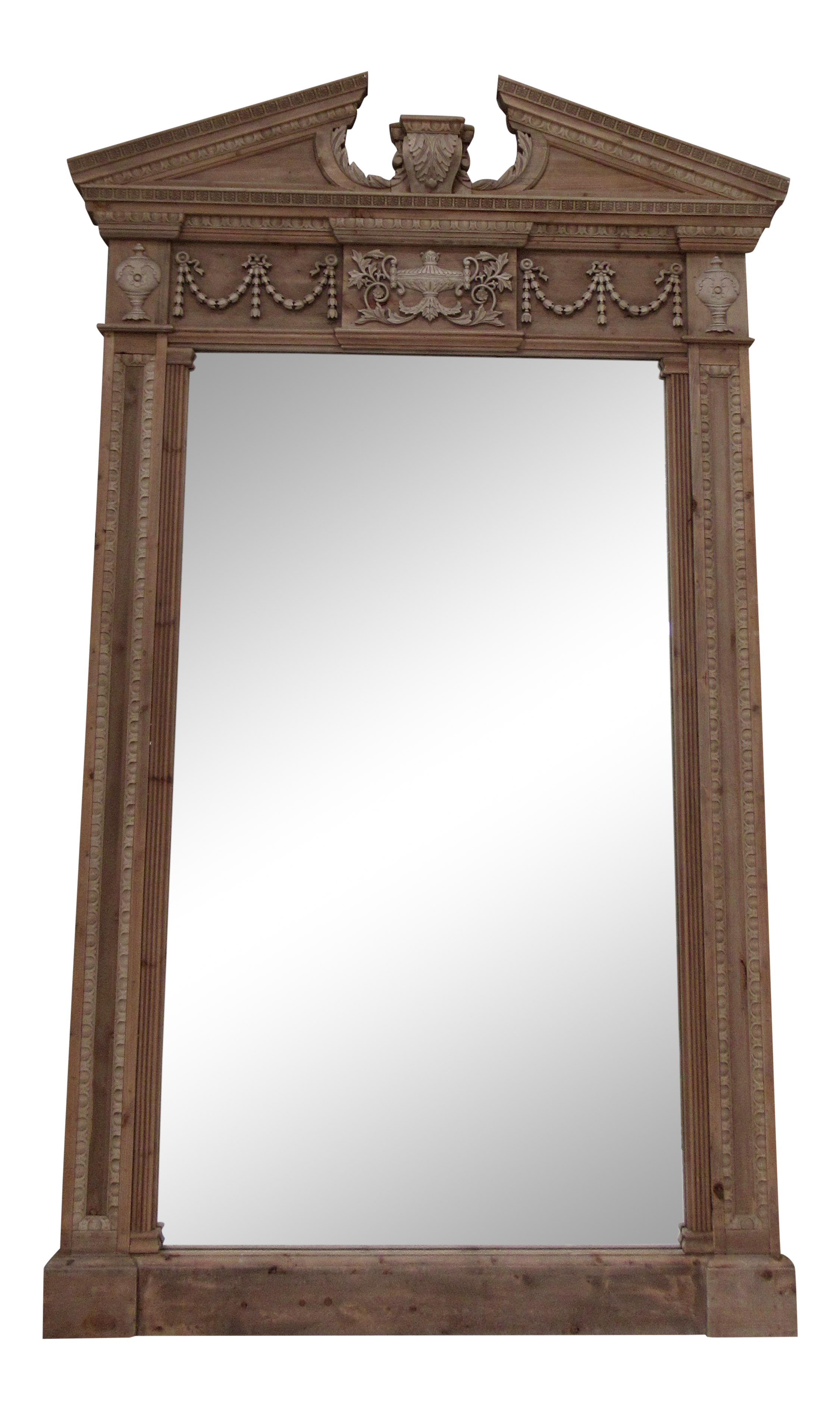 Restoration Hardware Entablature Floor Mirror Chairish