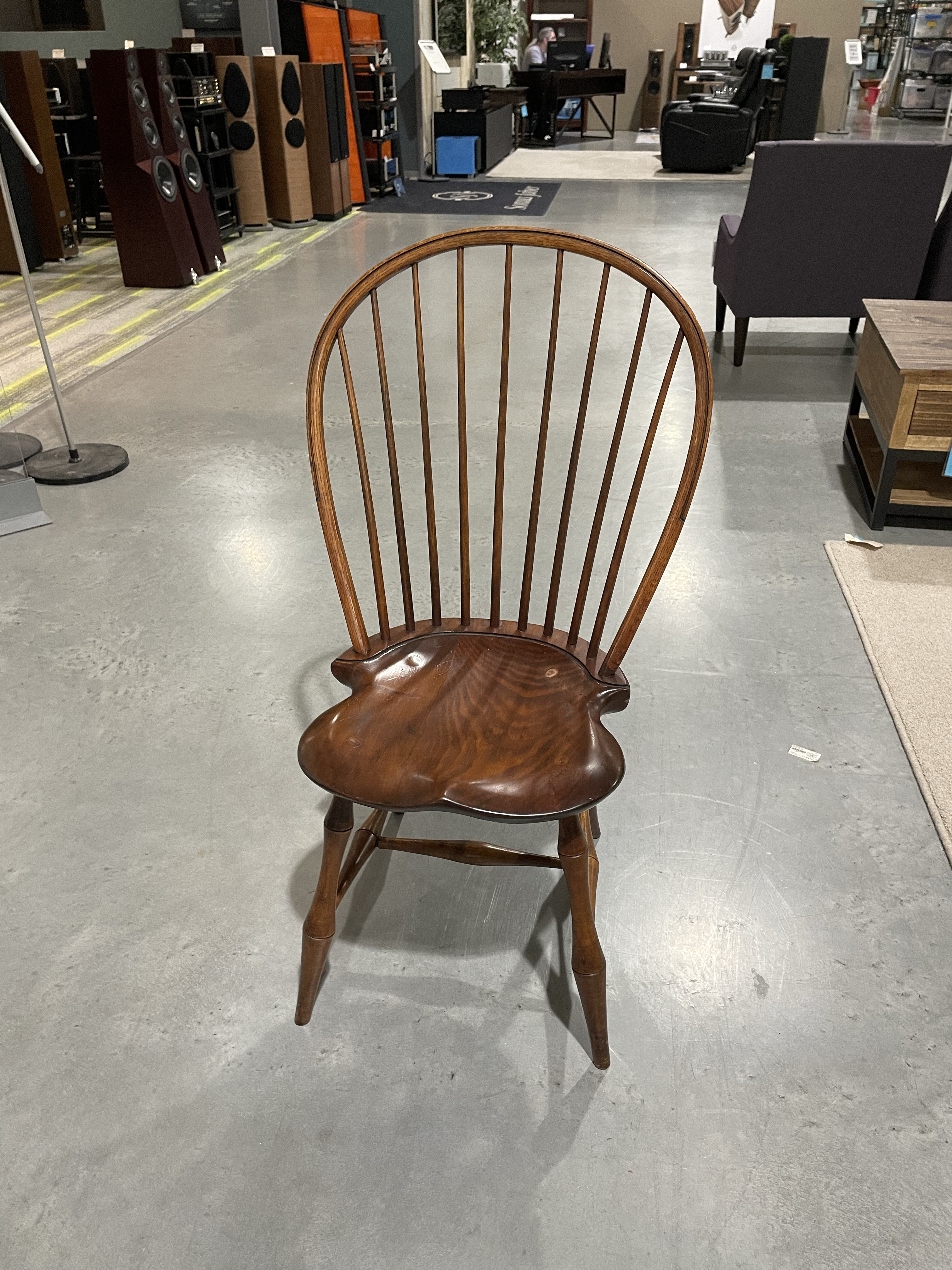 Late 20th Century Dimes Pennfield Windsor Side Chairs- Set of