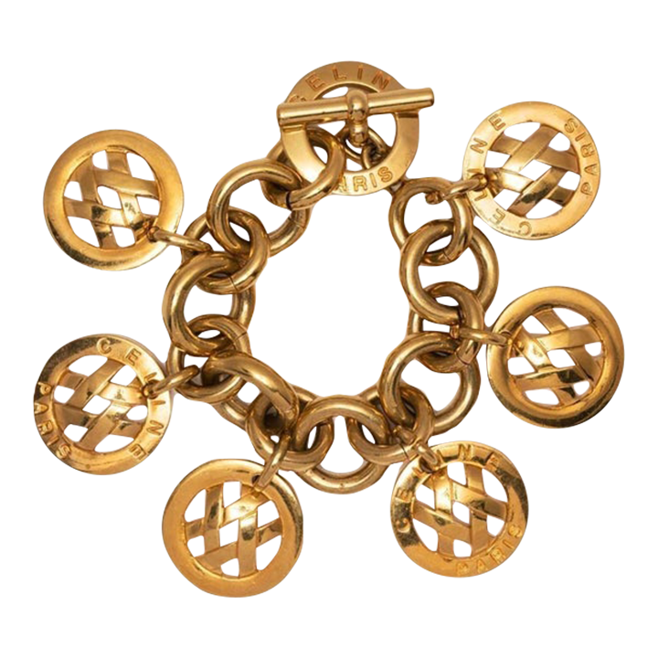 Celine coin shop bracelet