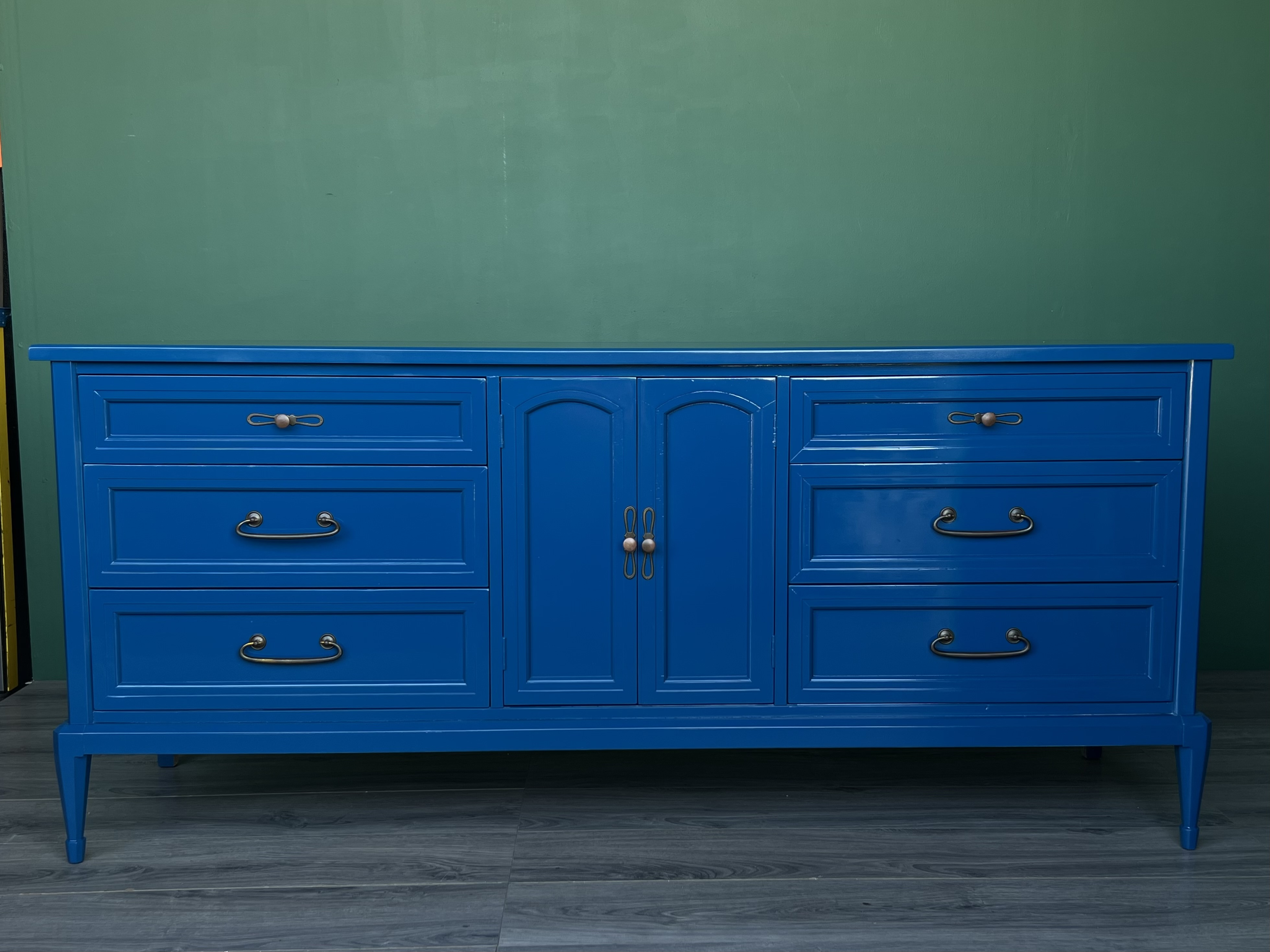 blue mid century dresser Mid century Blue Dresser  The Artisan Markets Furniture