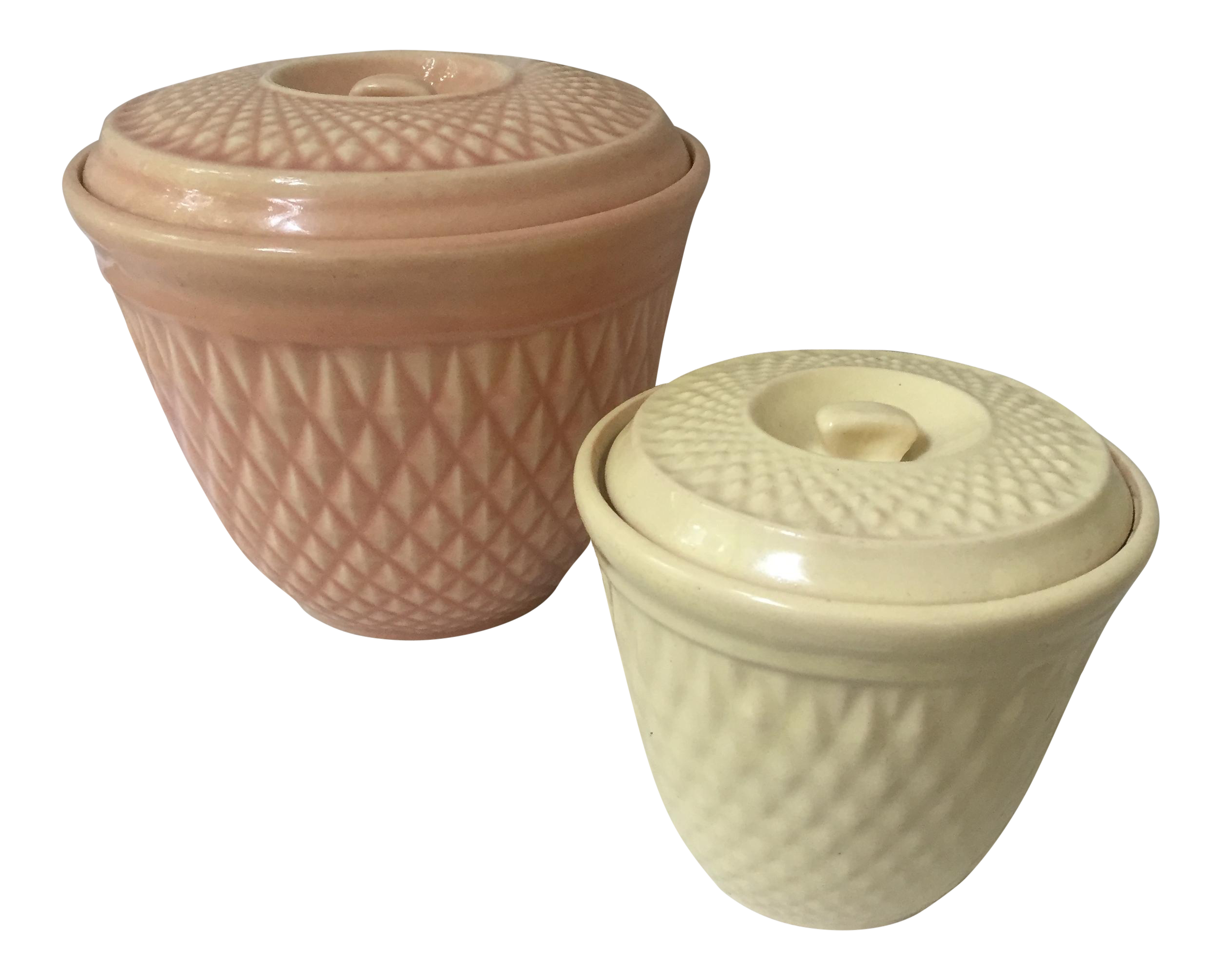 Hull Kitchen Canisters A Pair Chairish