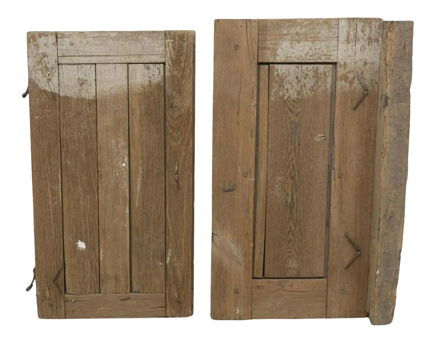 19th Century Mexican Farmhouse Primitive Windows - a Pair | Chairish
