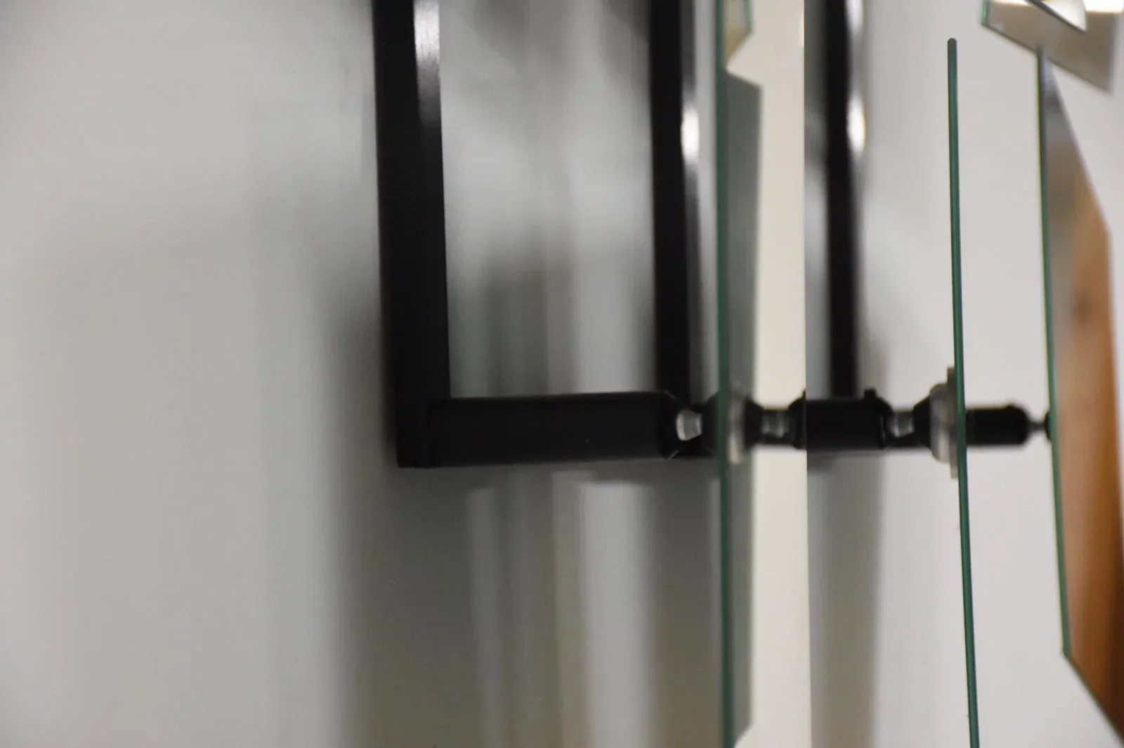 Italian Modern Adjustable Hanging Mirror Art by Tebong Mid Century Modern