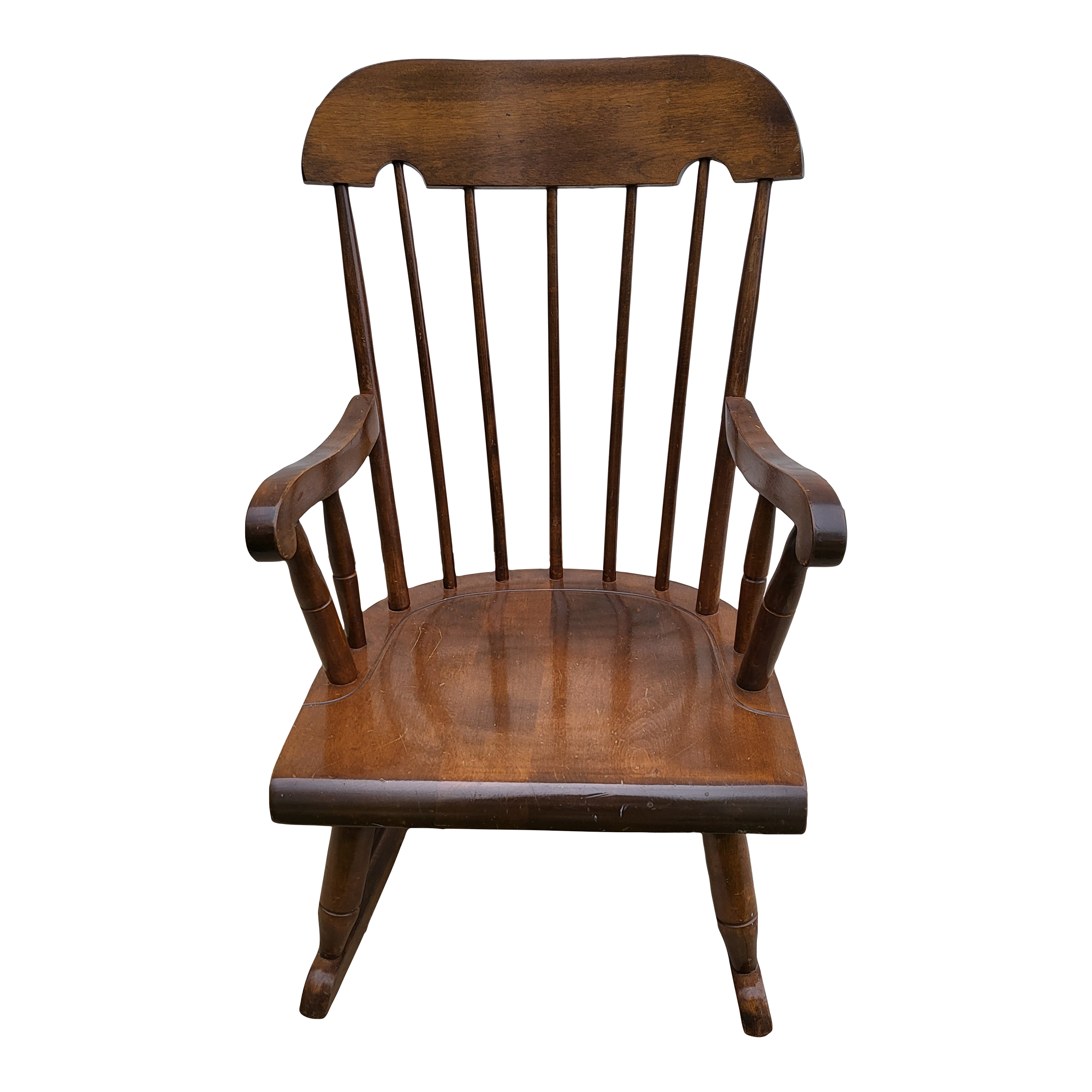 1970s Nichols Stone Child Rocking Chair Chairish