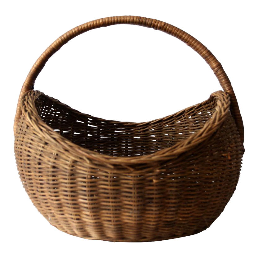 Vintage Wicker Basket Chairish