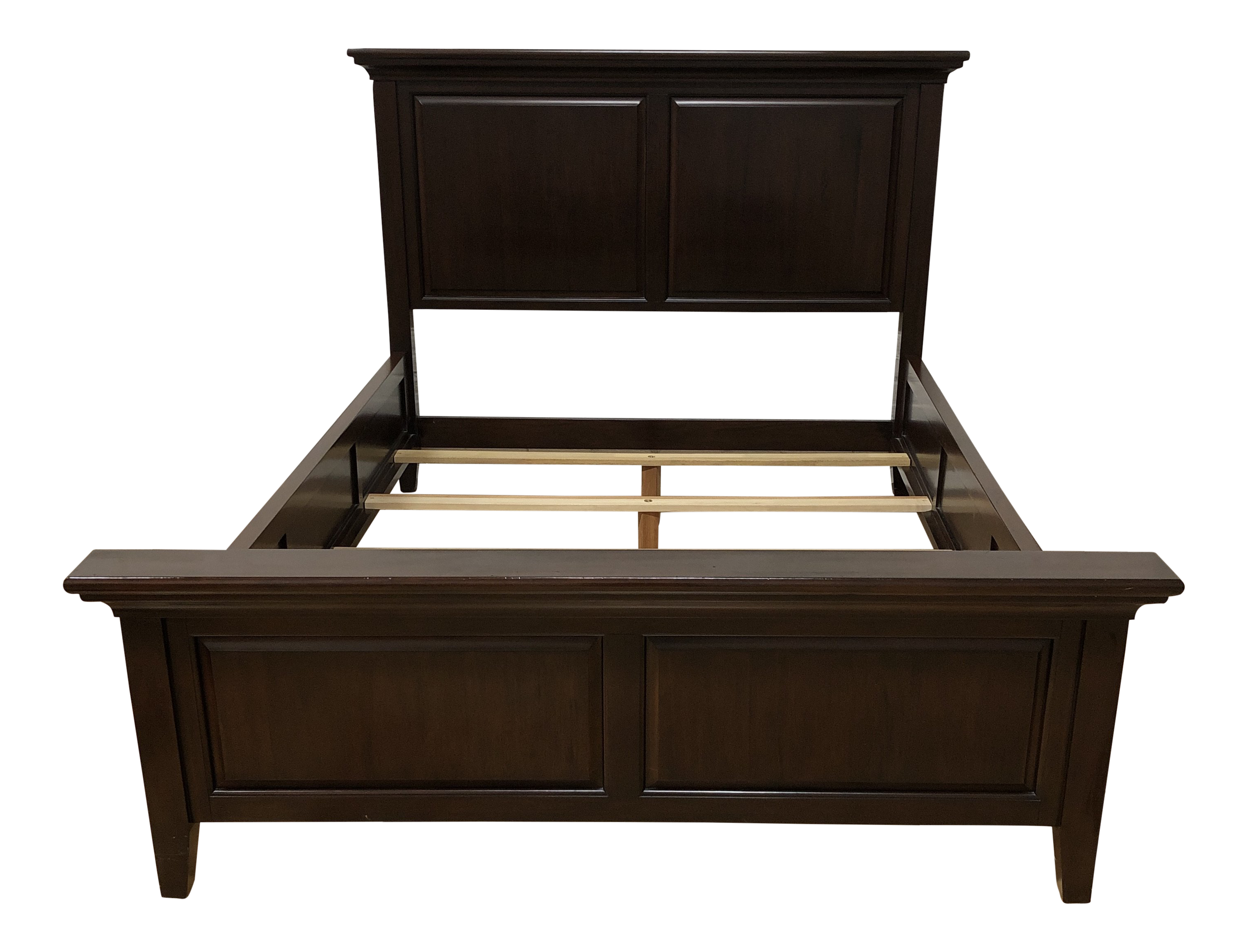 Pottery Barn Hudson Queen Size Bedframe Chairish
