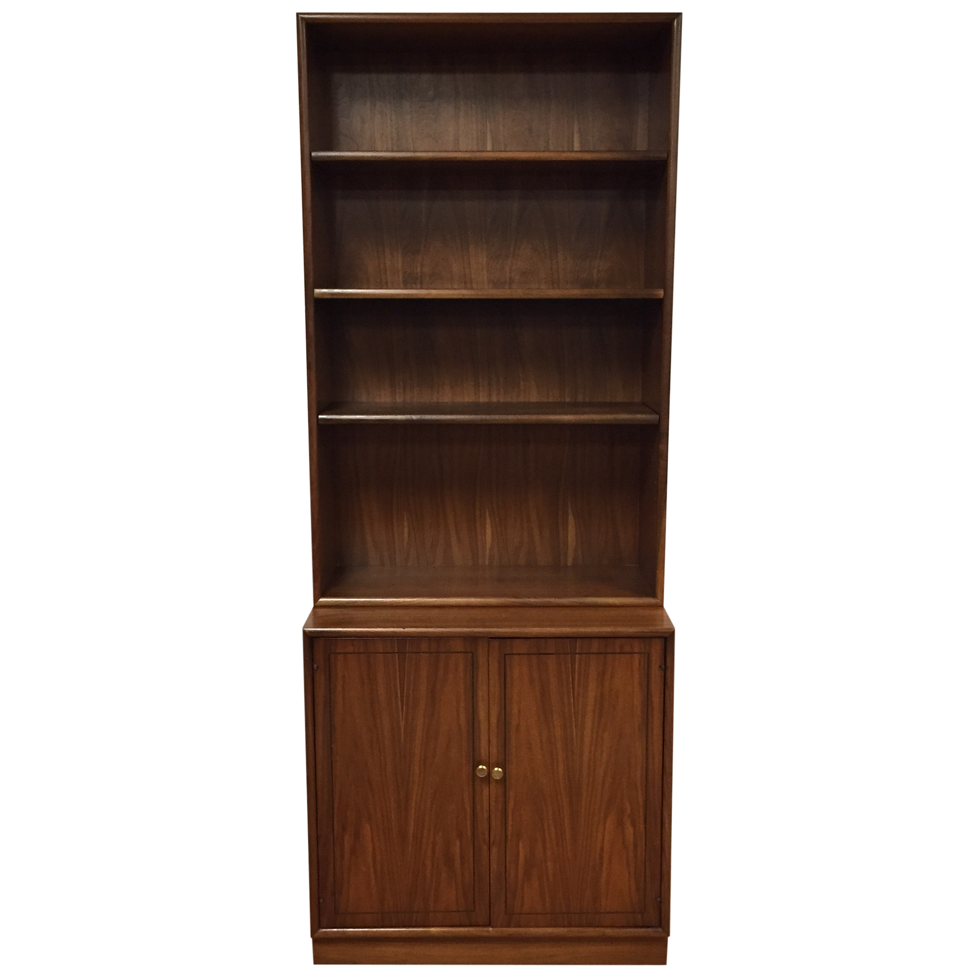 Kipp Stewart "Declaration" Walnut Bookcase Chairish
