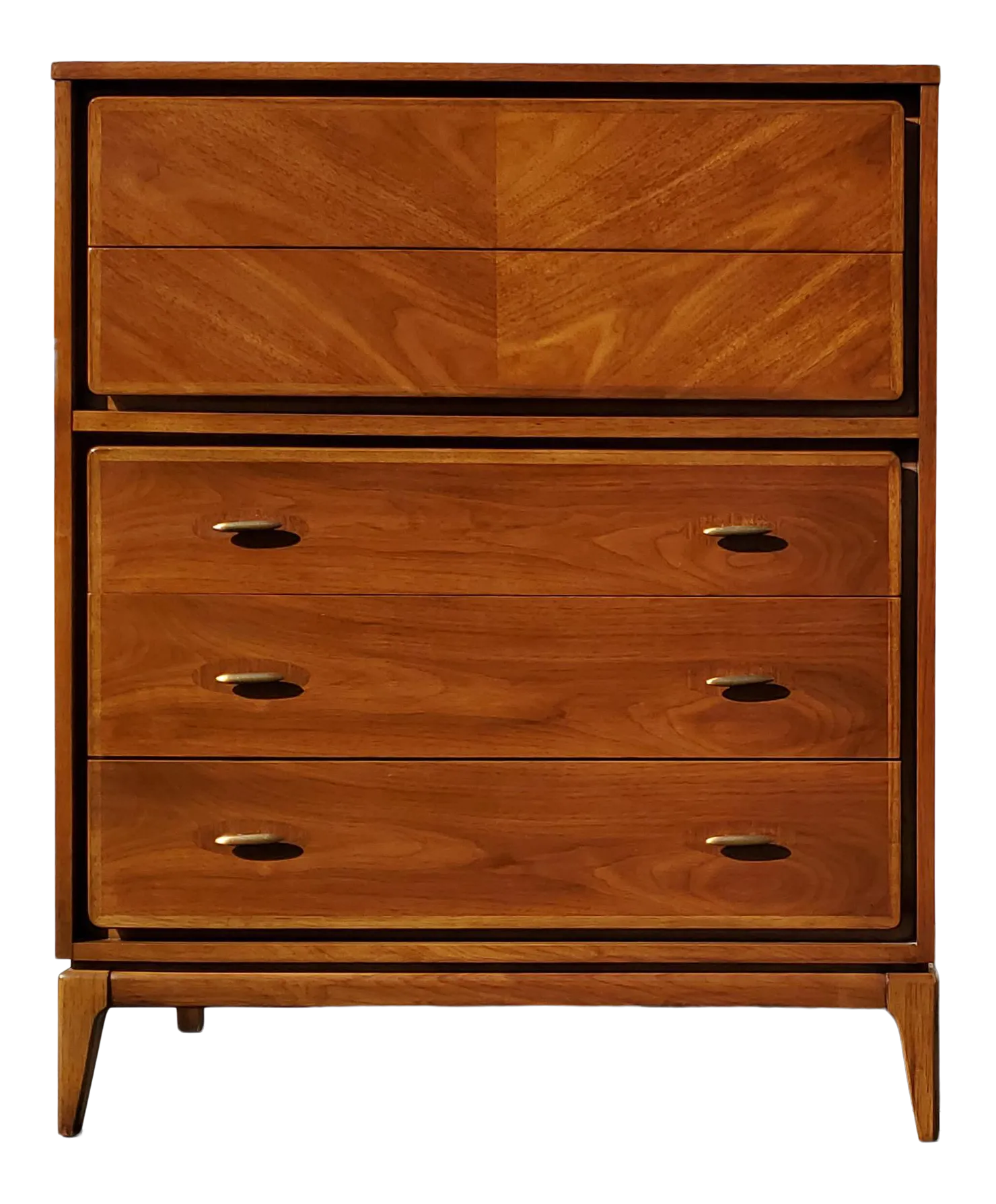 A Mid Century Modern Kent Coffey Highboy Dresser Chairish