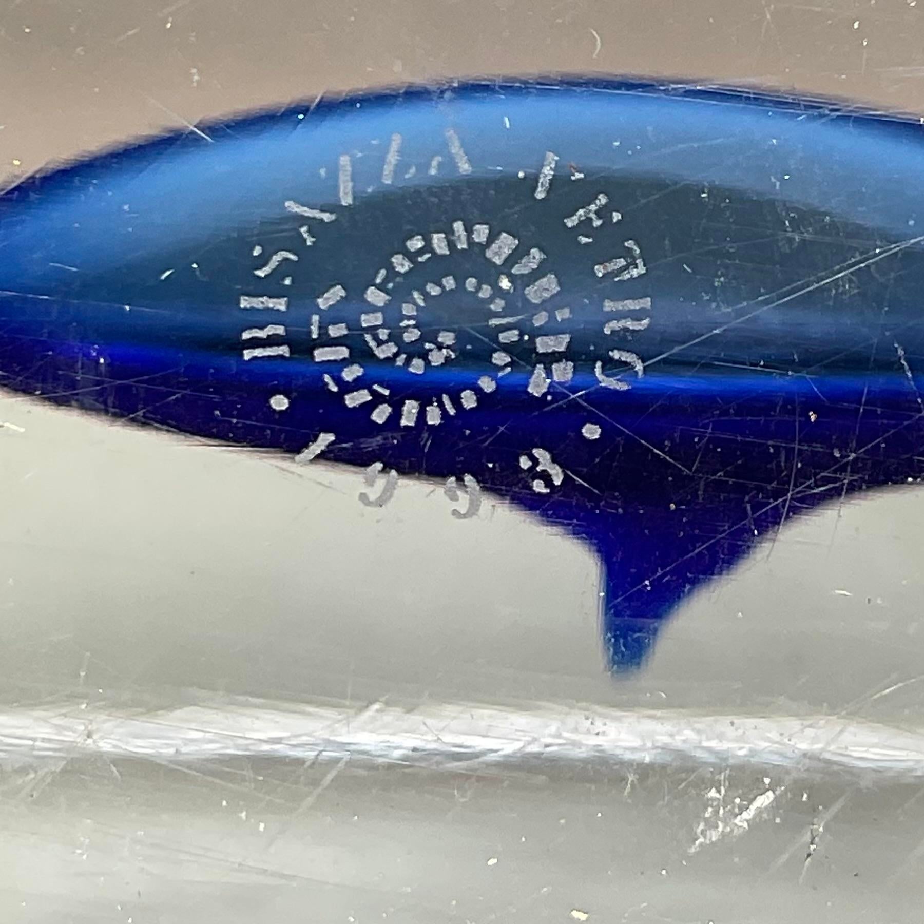 アートガラス バードオブジェ⭐︎ビザッツァ ヴェトロ 1992 Vintage Boho 1992 Signed Murano Bisazza Vetro Art Glass