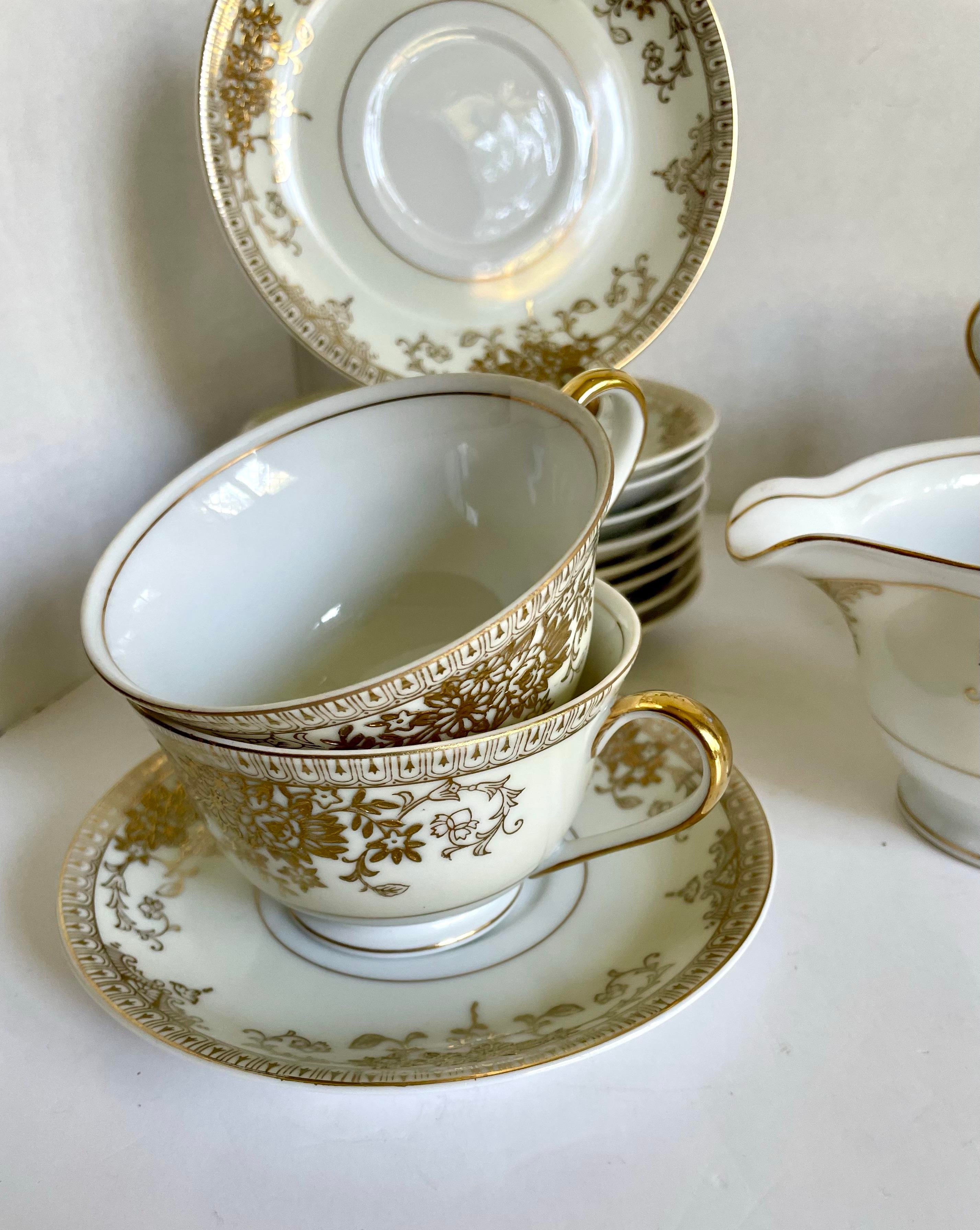 Bone China Antique Dinnerware Sets For Sale 12-Piece Dinnerware