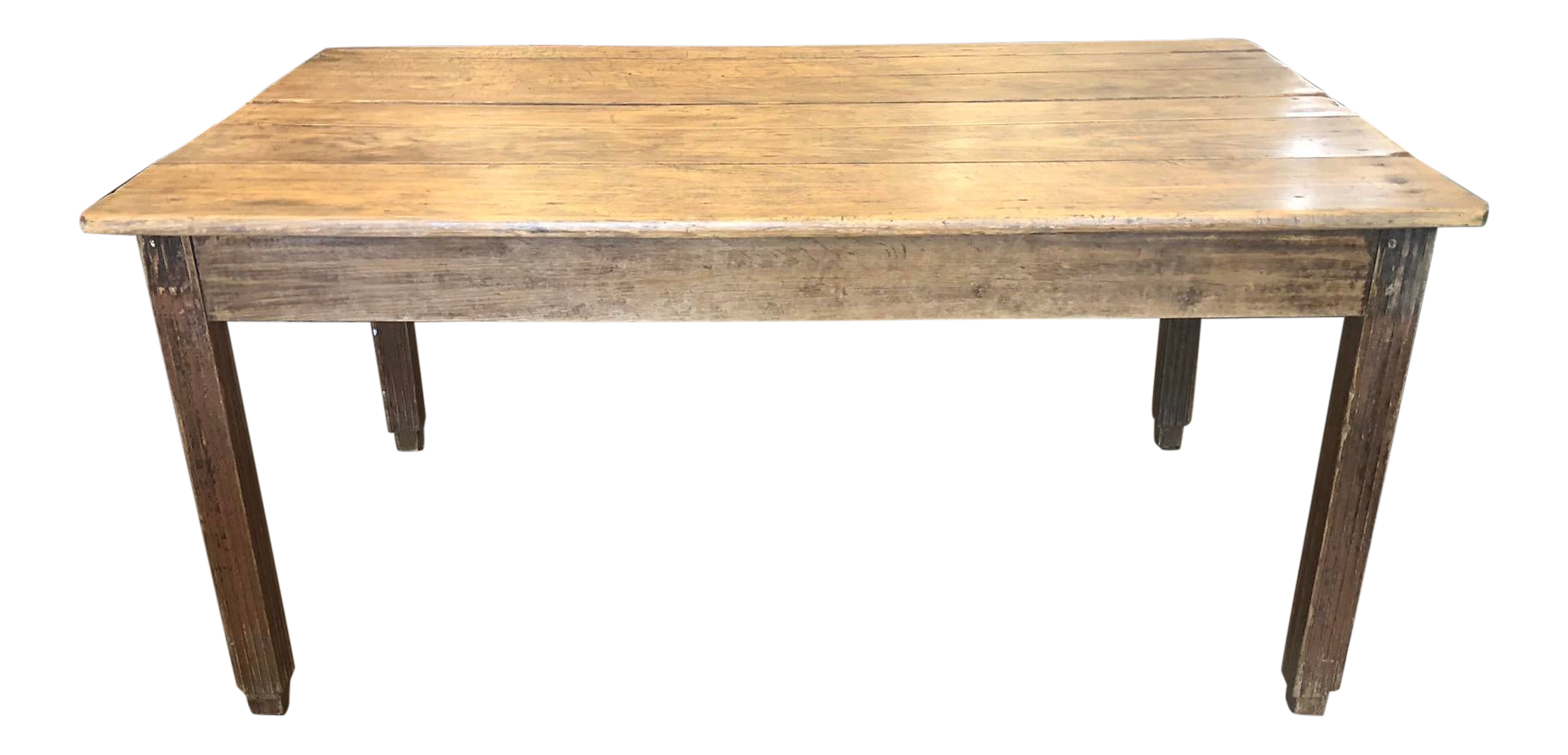Antique French Farm Table Chairish Antique French Farm Table Chairish