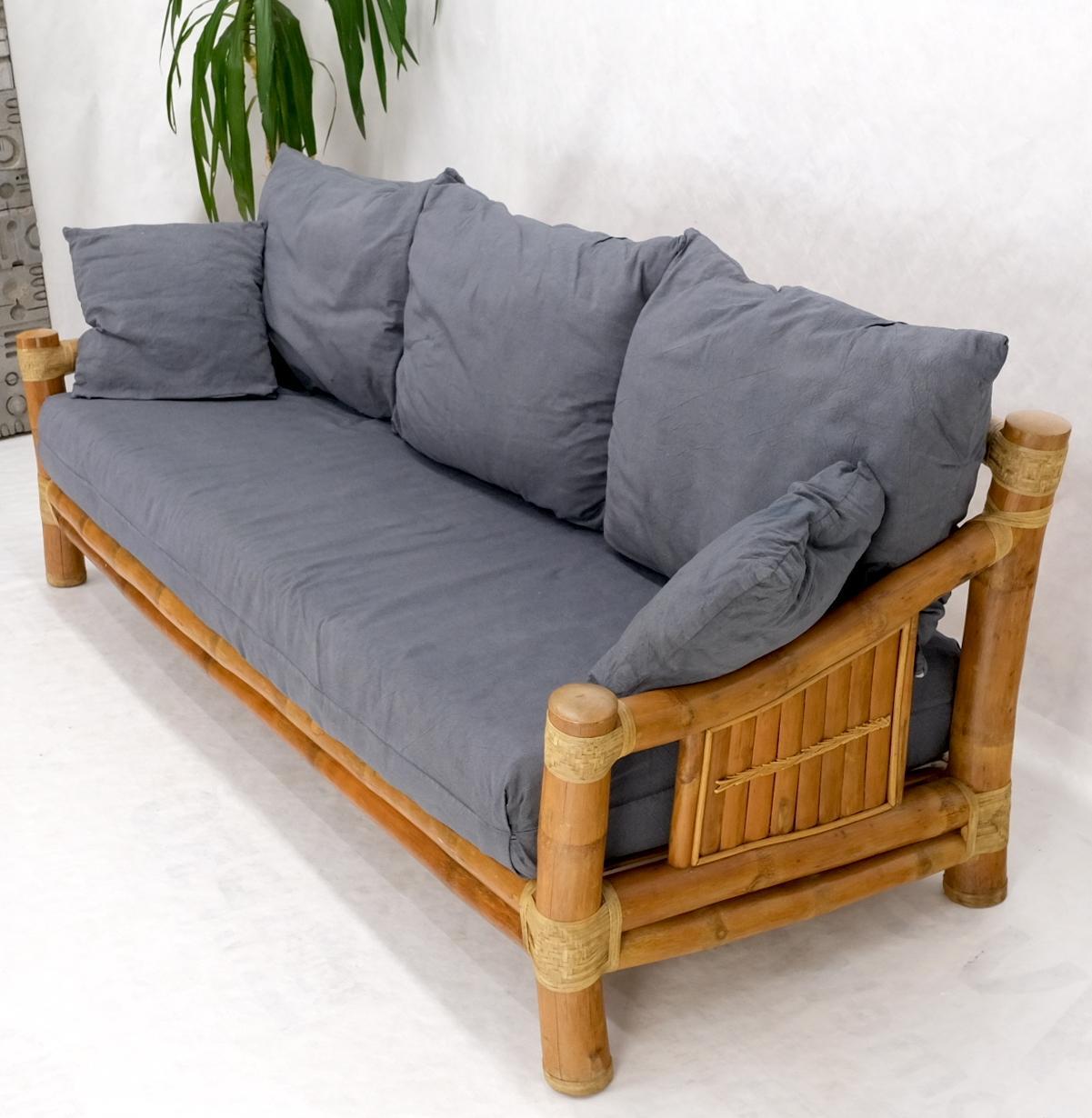 Bamboo couch deals